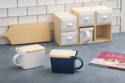 Zero Japan White Salt Box