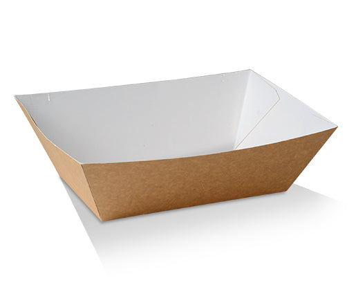 ecoware X-Large Tray Brown Cardboard No.5 (Carton of 200)