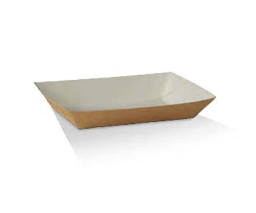 ecoware Hot Dog Tray Brown Cardboard (Carton of 250)