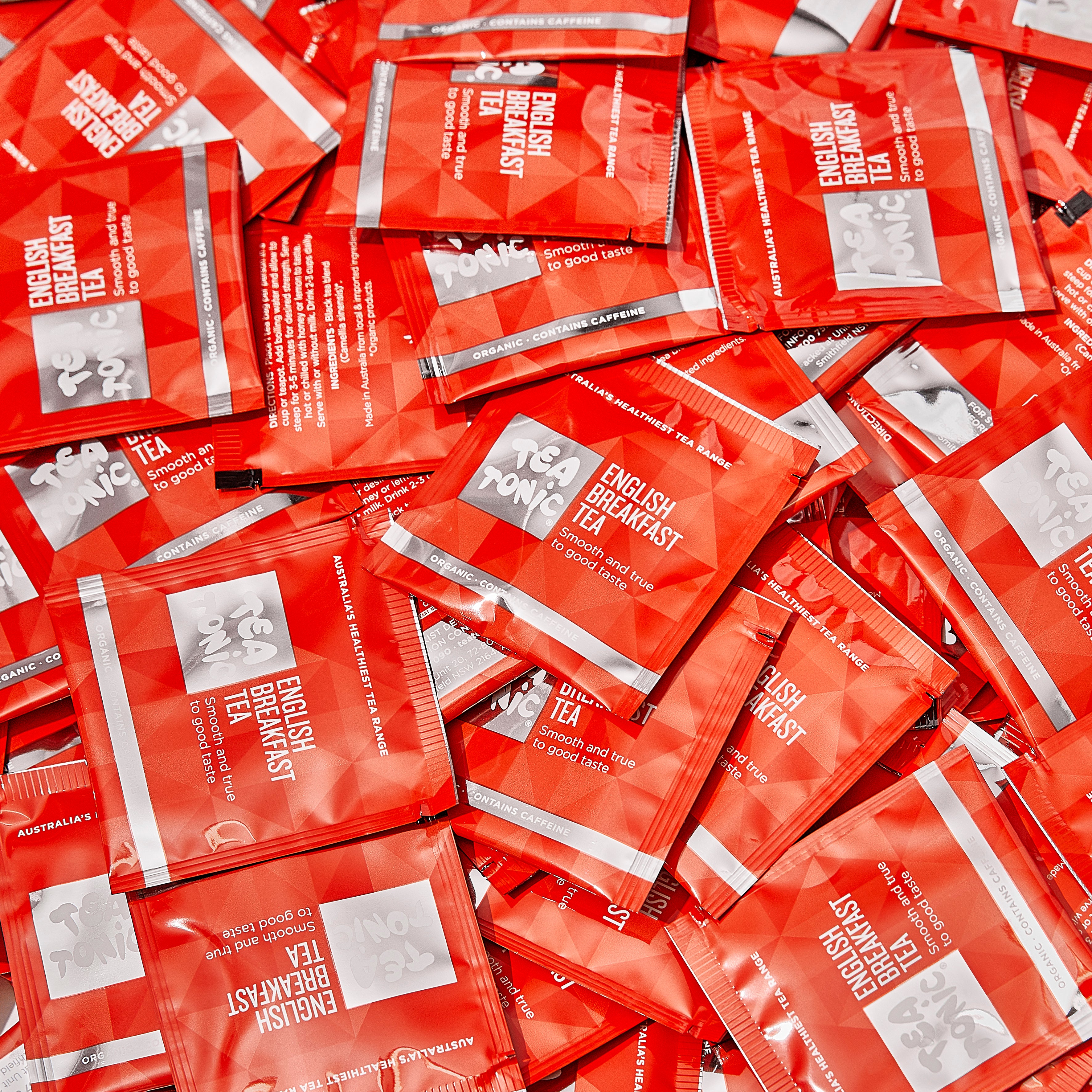 Tea Tonic English Breakfast Tea Bags - Bulk 200pk