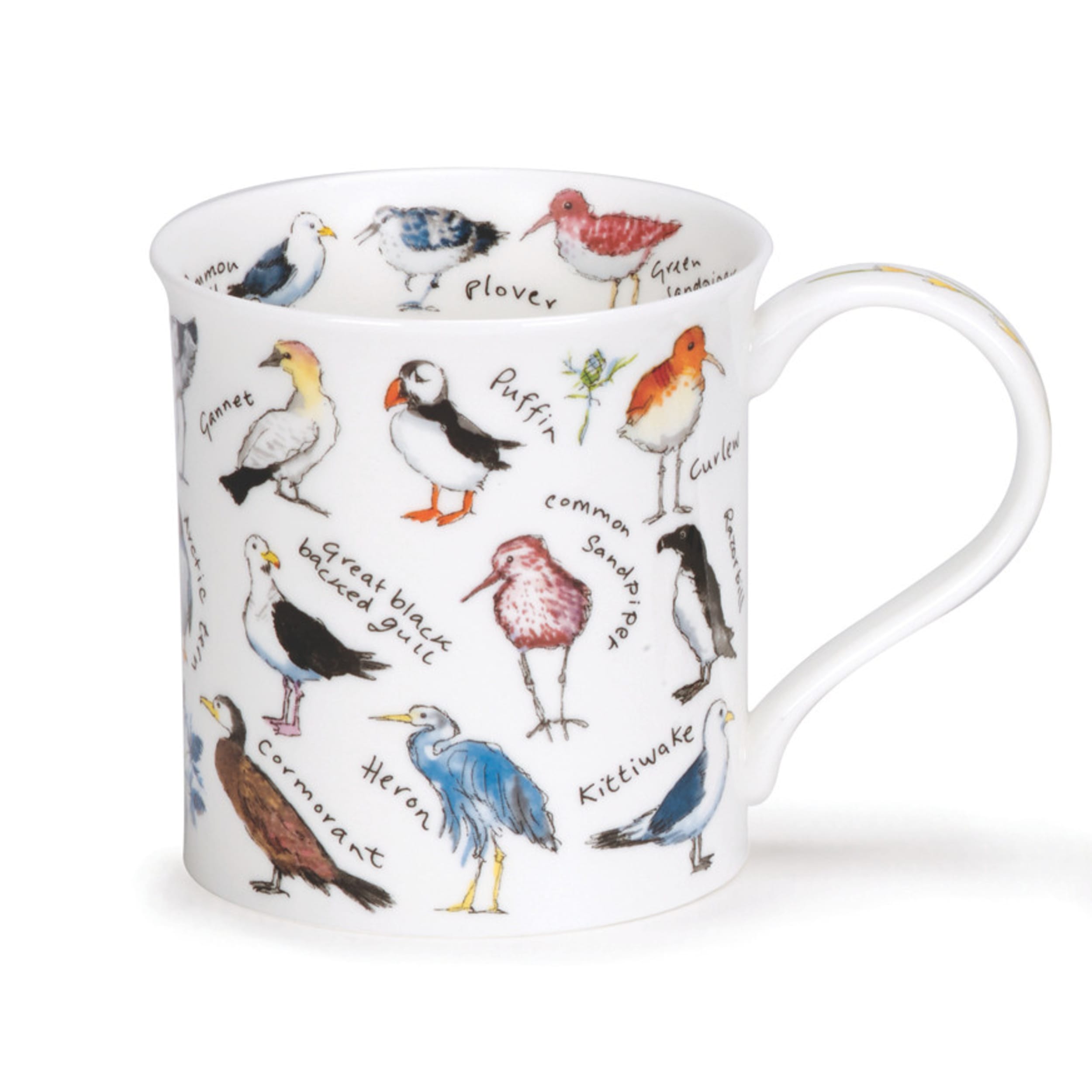 Dunoon Bute Birdlife Coastal Birds Mug 300ml