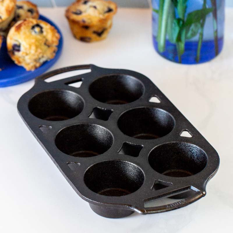 Lodge Cast Iron 6 Cup Muffin Pan
