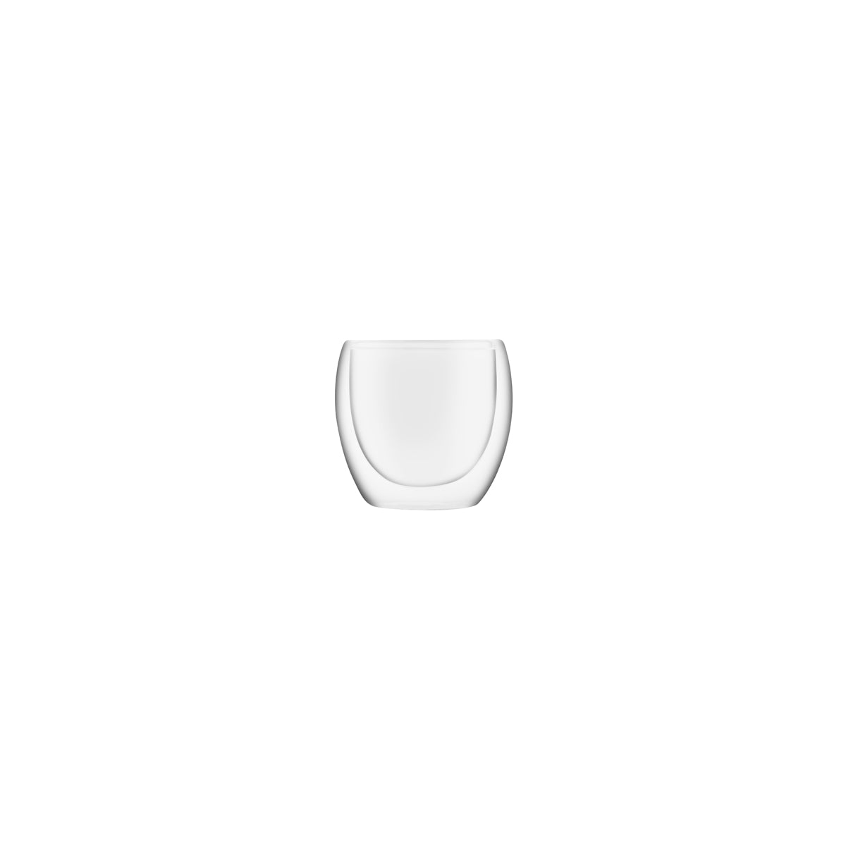 Brew Infusion Double Wall Glass 80ml 2pc Set