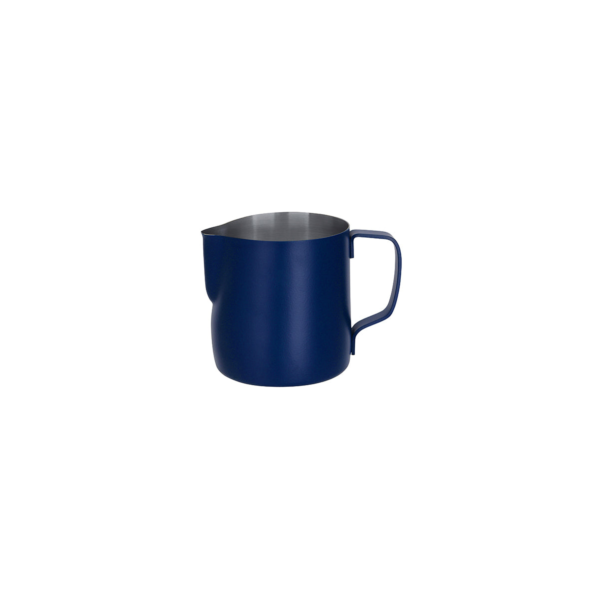 Brew Milk Frothing Jug Stainless Steel 350ml Powder Coat Blue