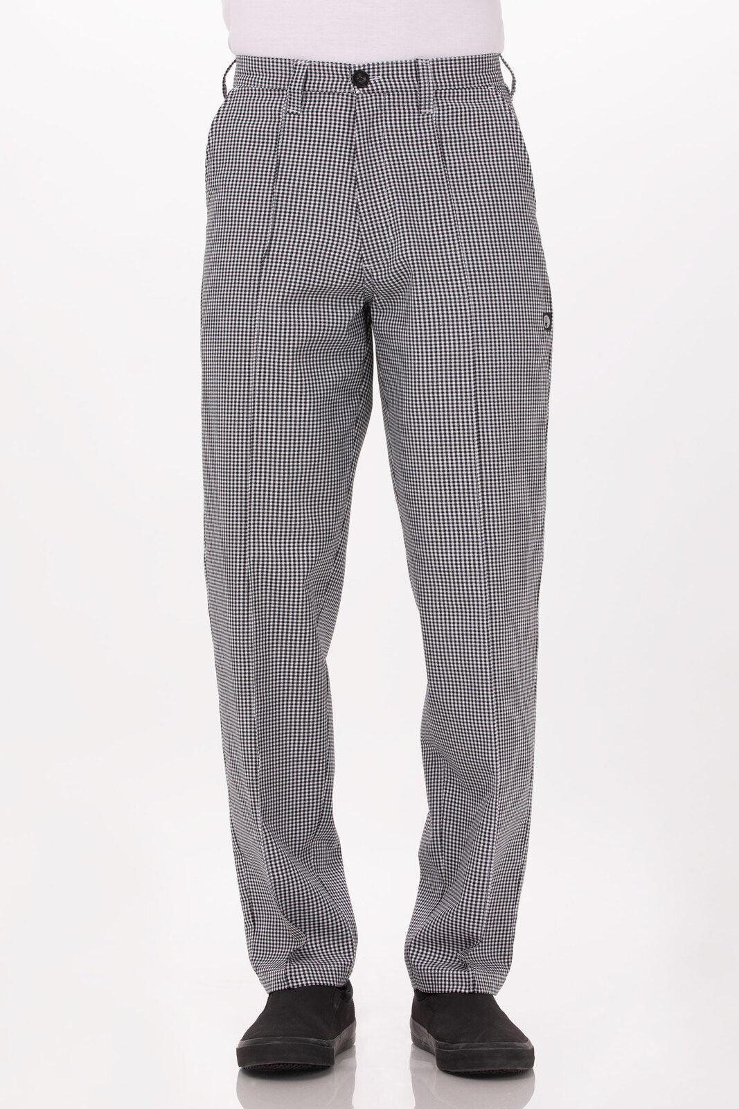 Chef Works Basic Men's Chef Pants - Small Check