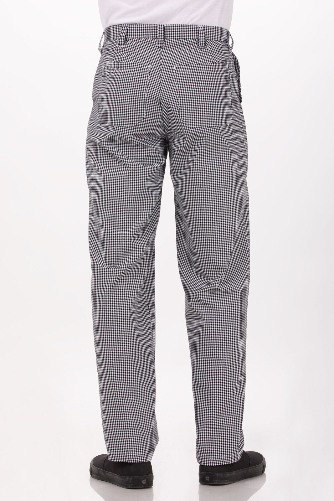 Chef Works Basic Men's Chef Pants - Small Check