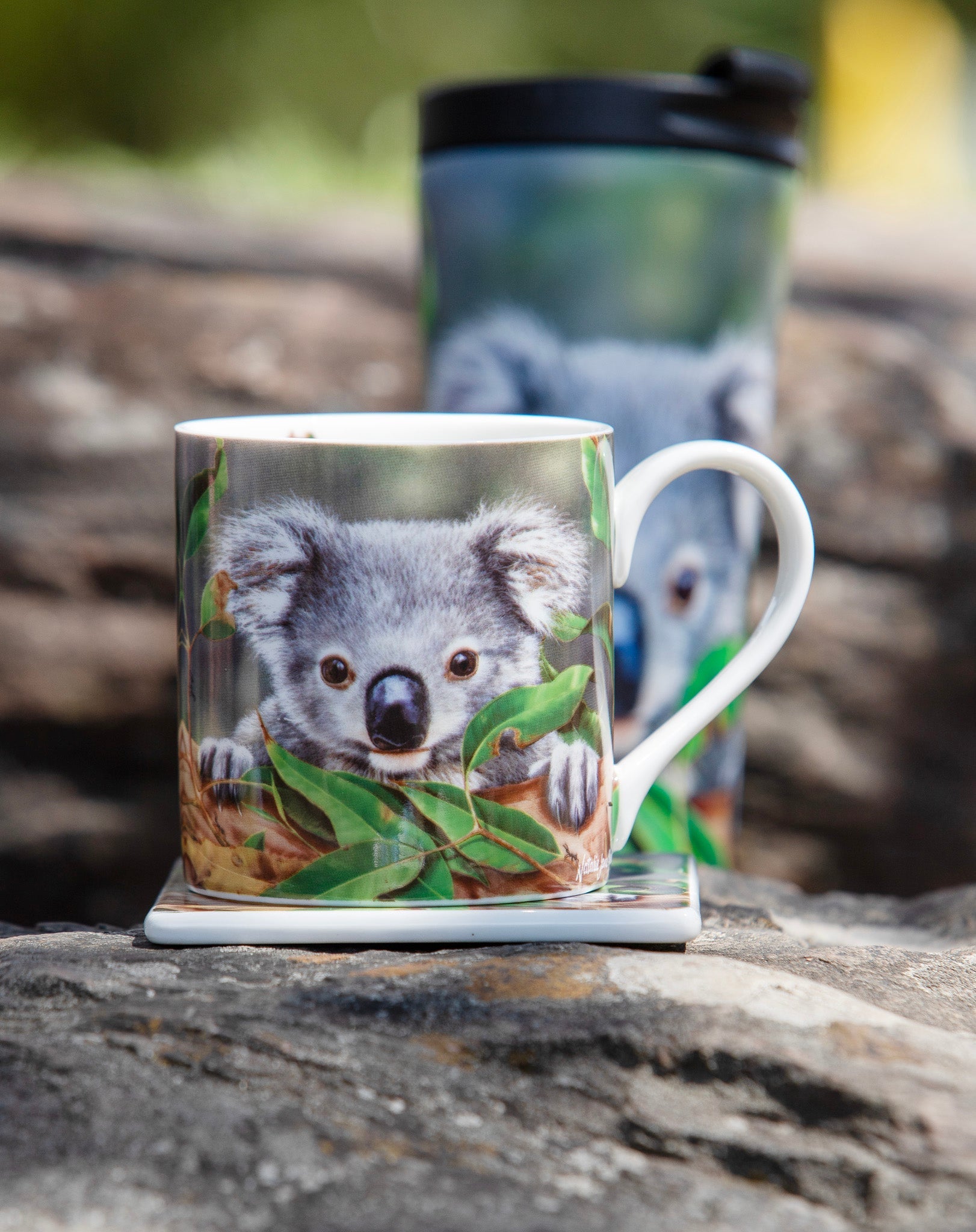 Ashdene Babies Of The Bush Koala Joey Mug & Coaster Set