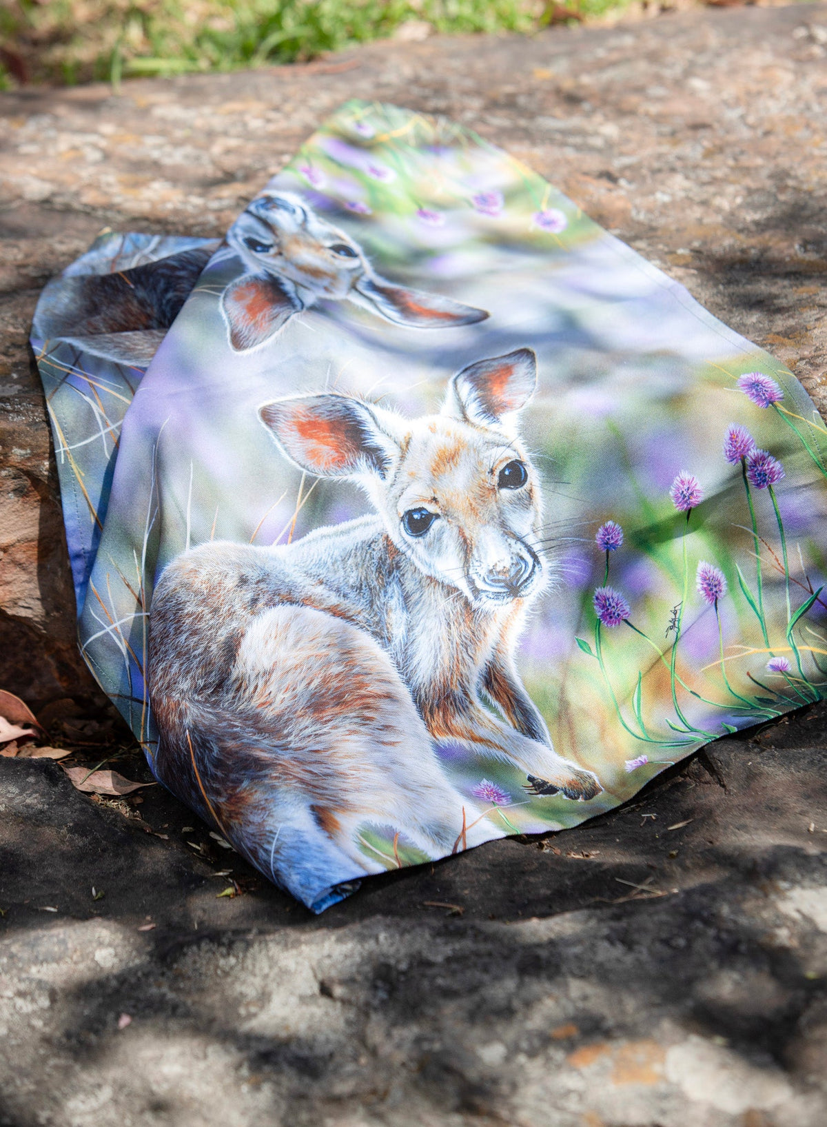 Ashdene Babies Of The Bush Kangaroo & Wombat 2pk Kitchen Towel