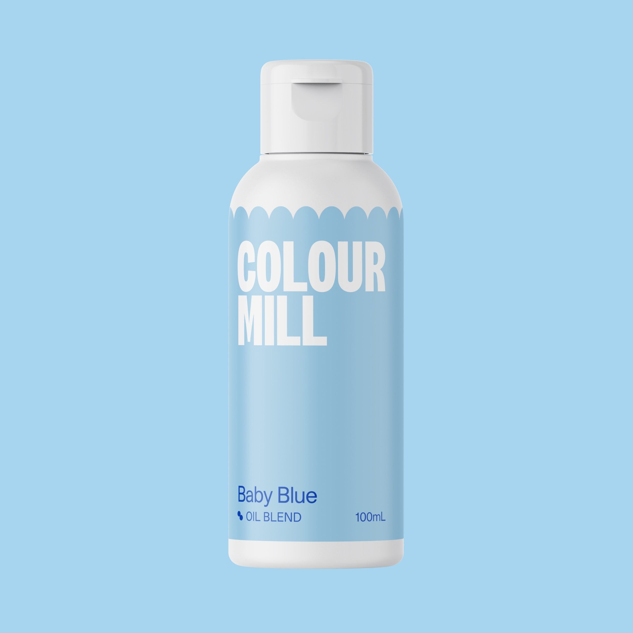 Colour Mill Oil Blend Food Colouring - Baby Blue (100ml)