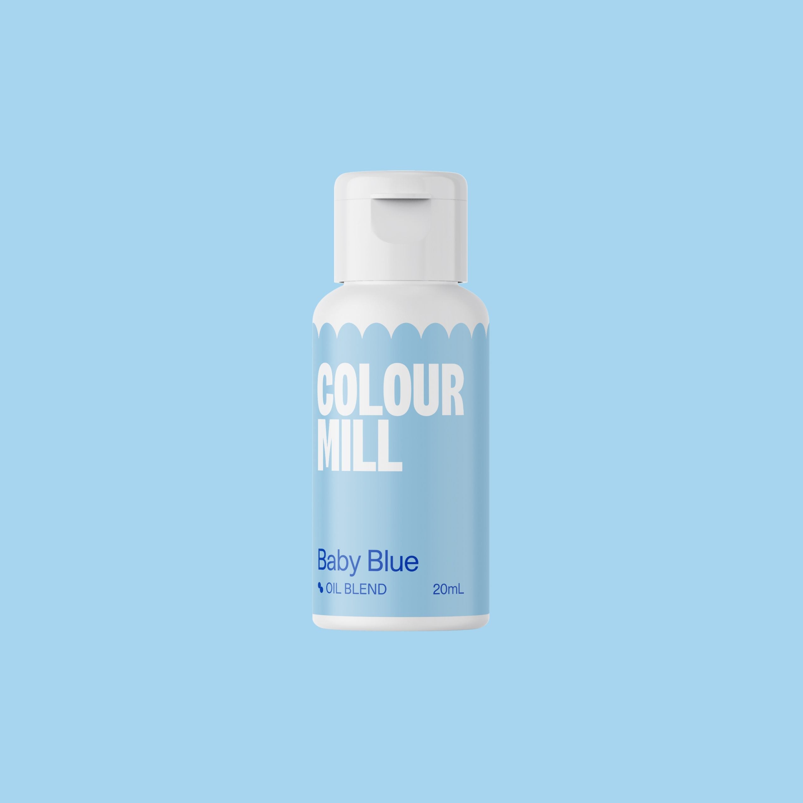 Colour Mill Oil Blend Food Colouring - Baby Blue (20ml)