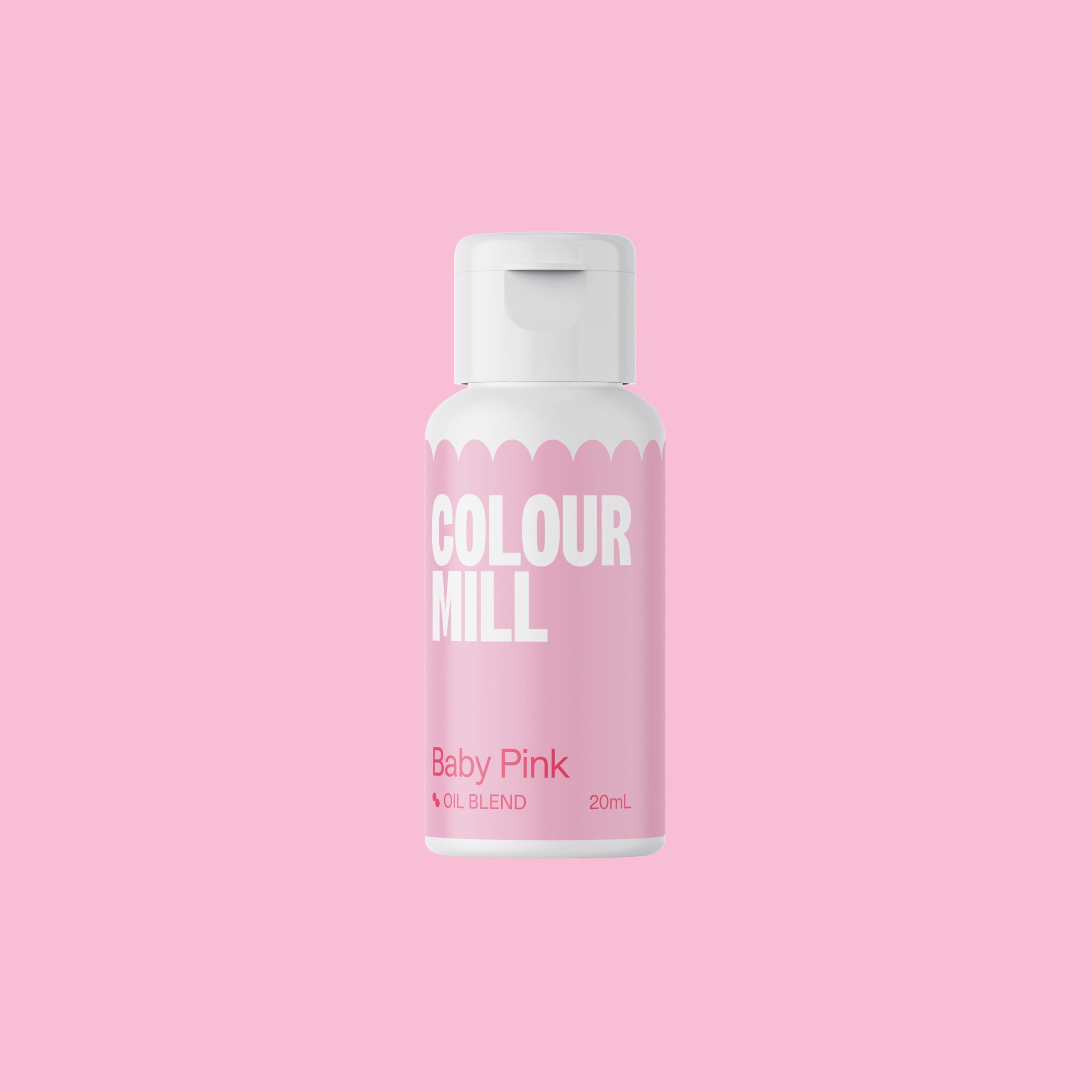 Colour Mill Oil Blend Food Colouring - Baby Pink (20ml)