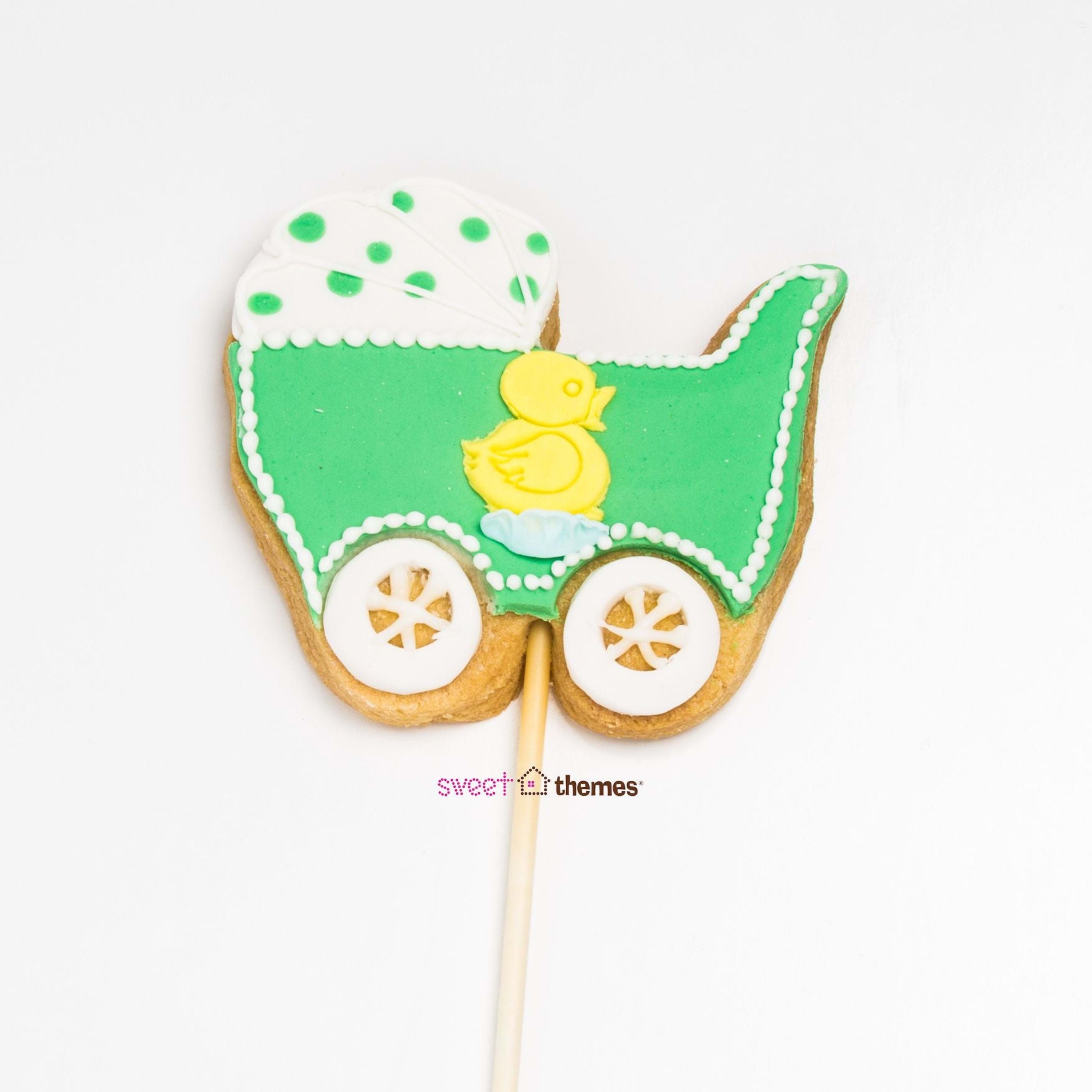 Sweet Themes Baby Pram Cookie Cutter