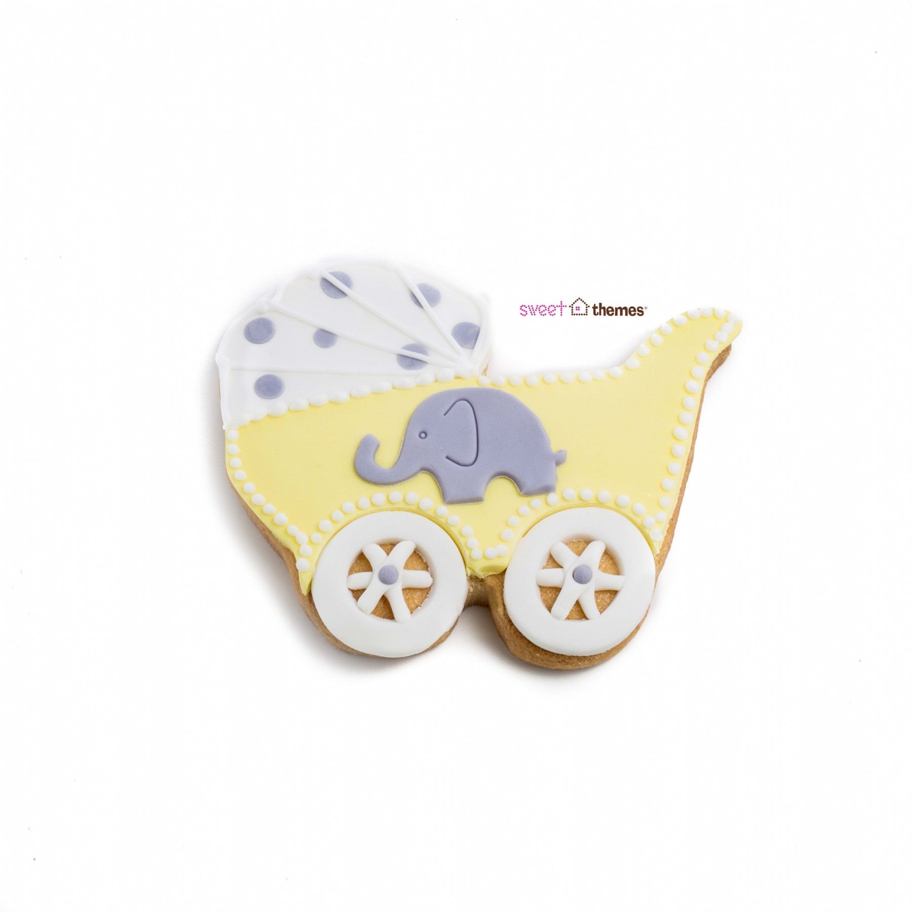 Sweet Themes Baby Pram Cookie Cutter