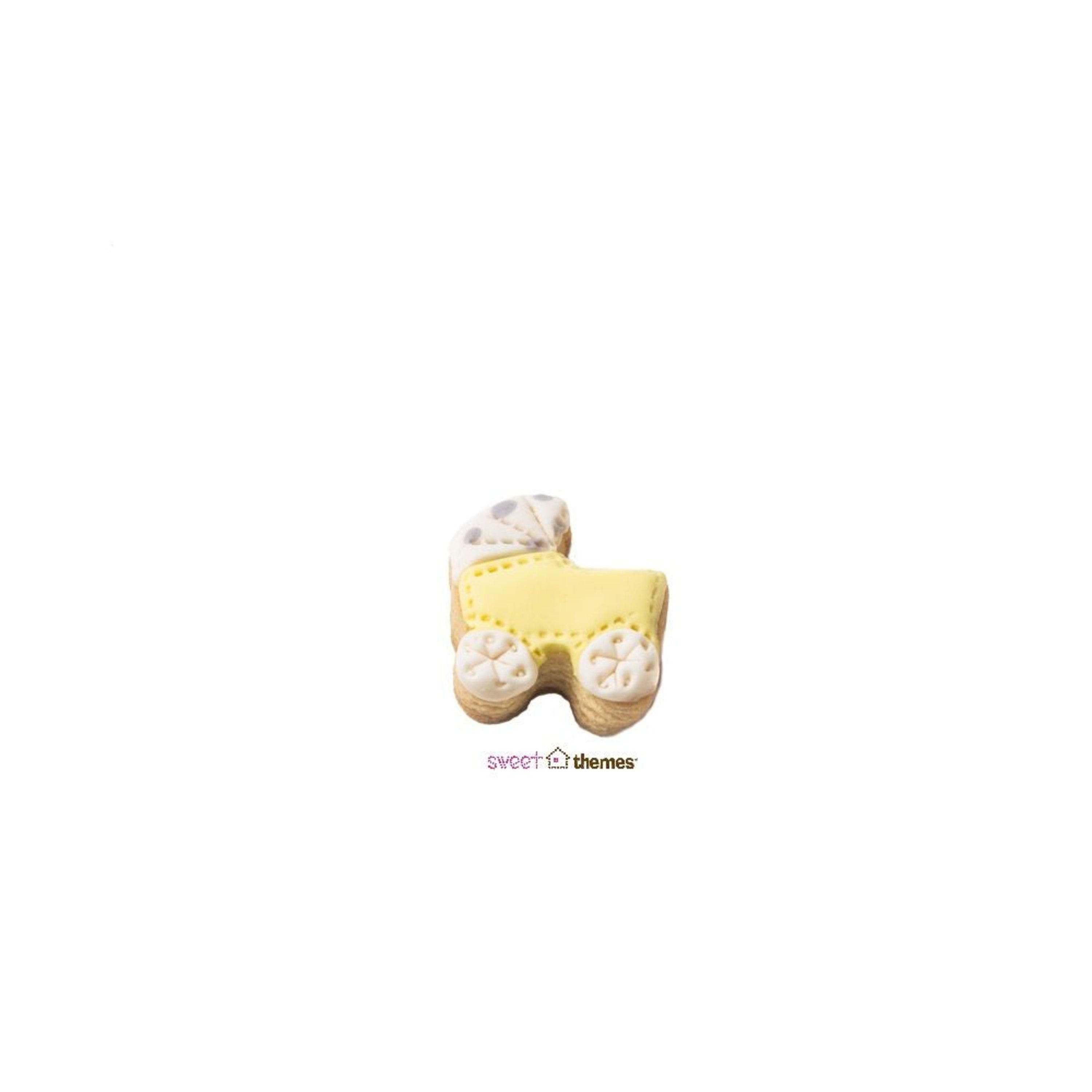 Sweet Themes Mini Baby Pram Cookie Cutter