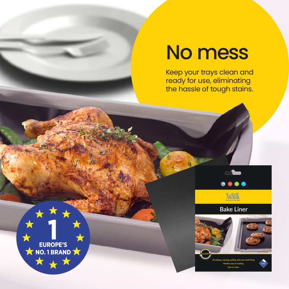 NoStik Bake Liner Black Regular