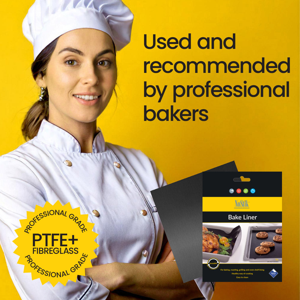 NoStik Bake Liner Black Regular