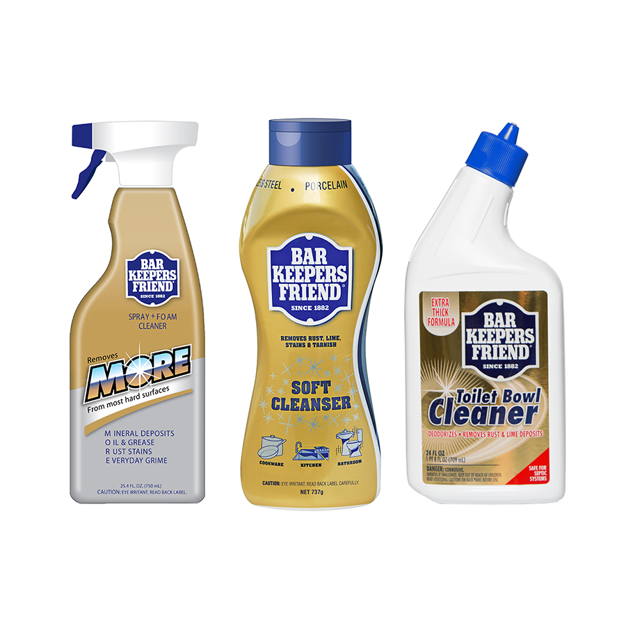Bar Keepers Friend Bathroom Cleaning Kit