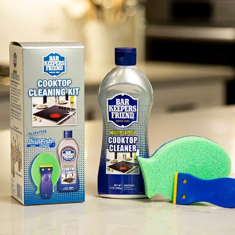 Bar Keepers Friend Cooktop Cleaning Kit – 396g
