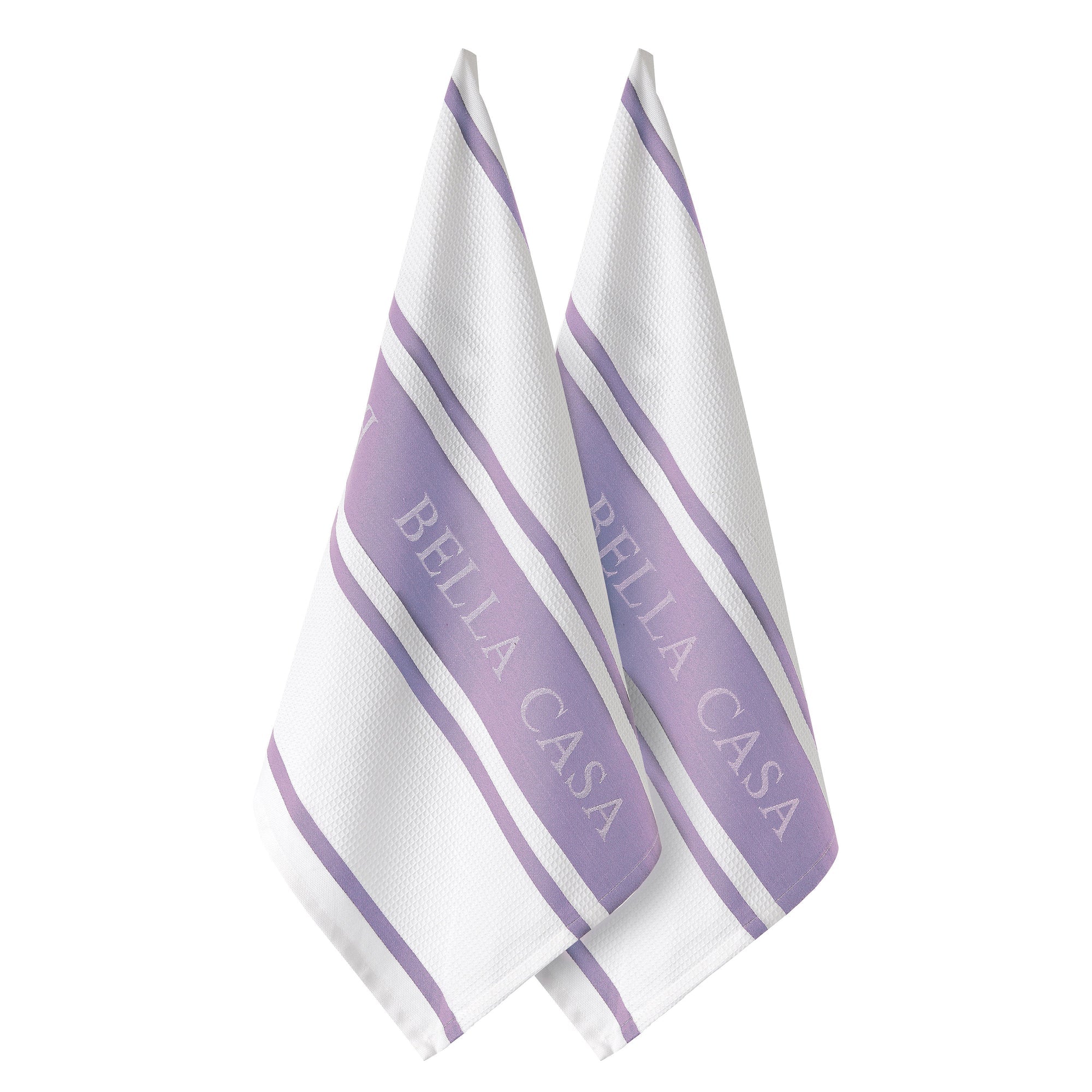 Ladelle Bella Casa Lilac 2pk Kitchen Towel