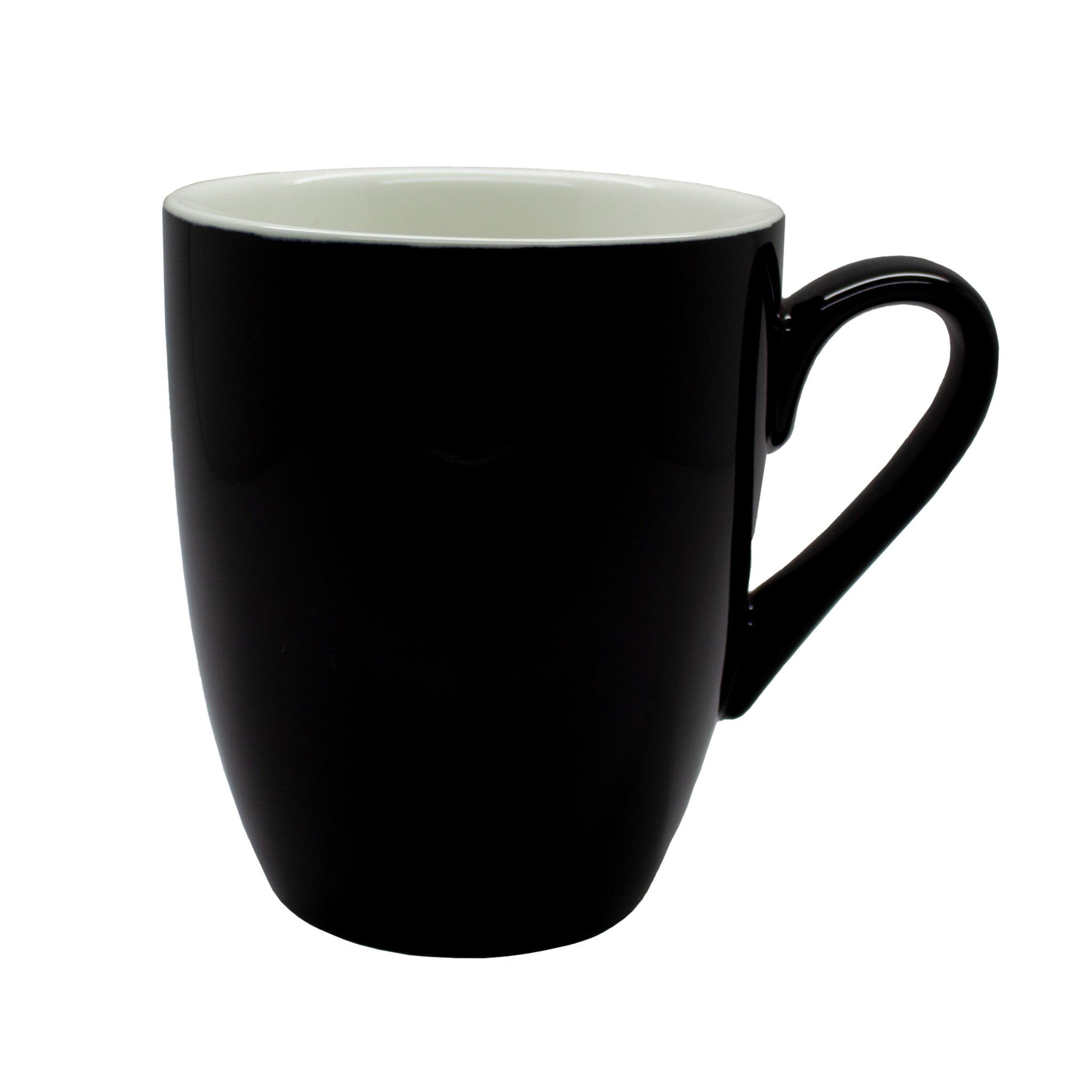 Incafe Black Mug 330ml 6 Piece