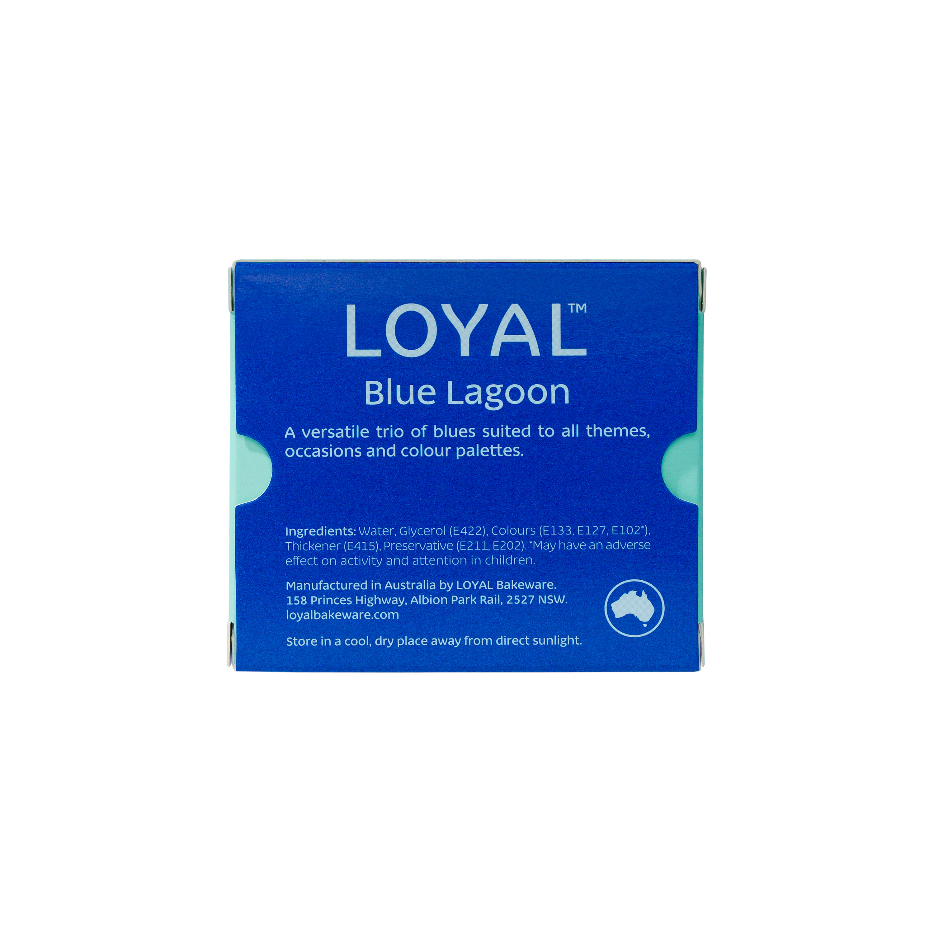 LOYAL Gel Colour Set Blue Lagoon 20ml 3 Piece