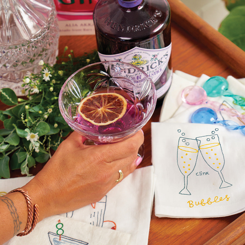 Annabel Trends Cocktail Napkin Design Daiquiri