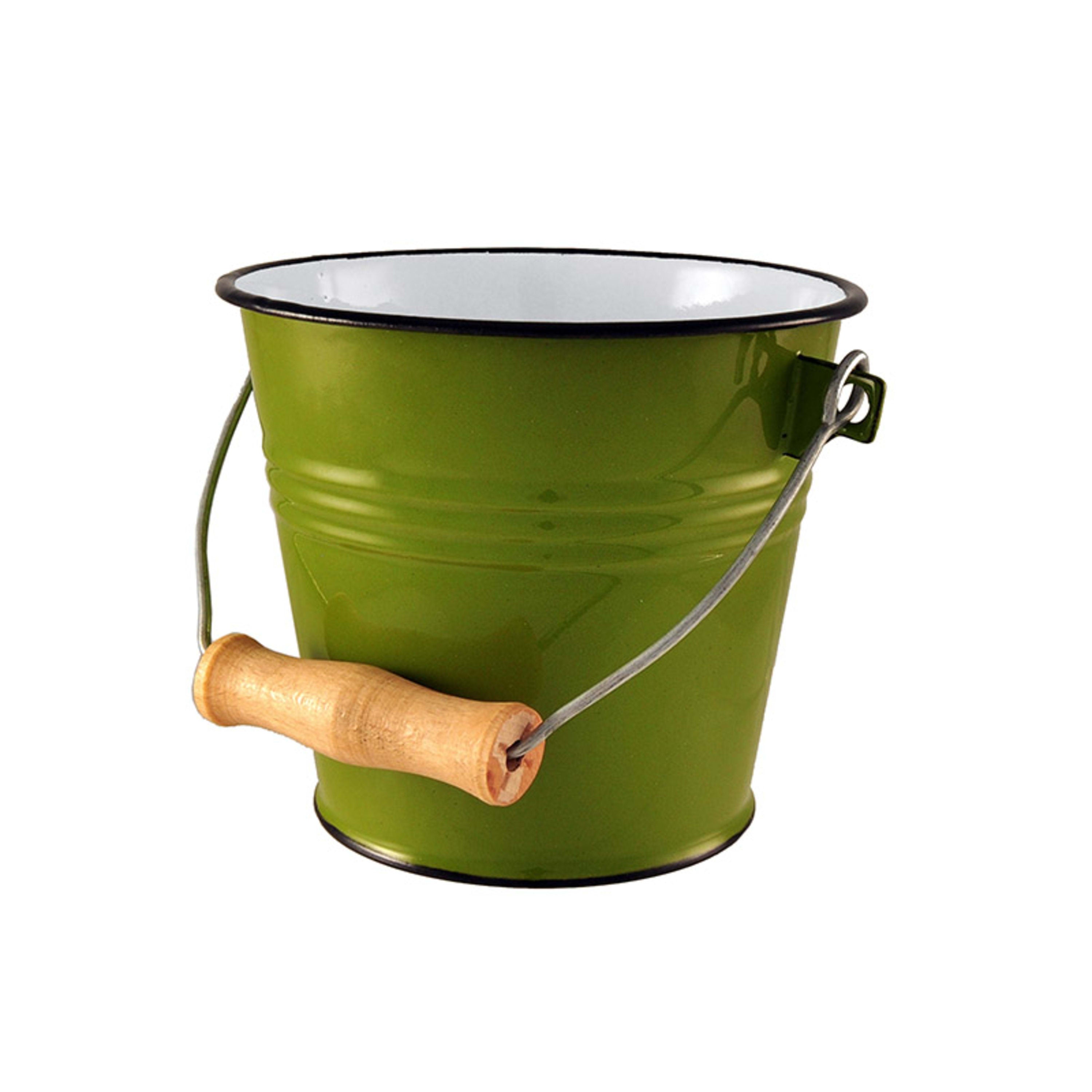 Urban Style Enamelware Bucket 1L - Green