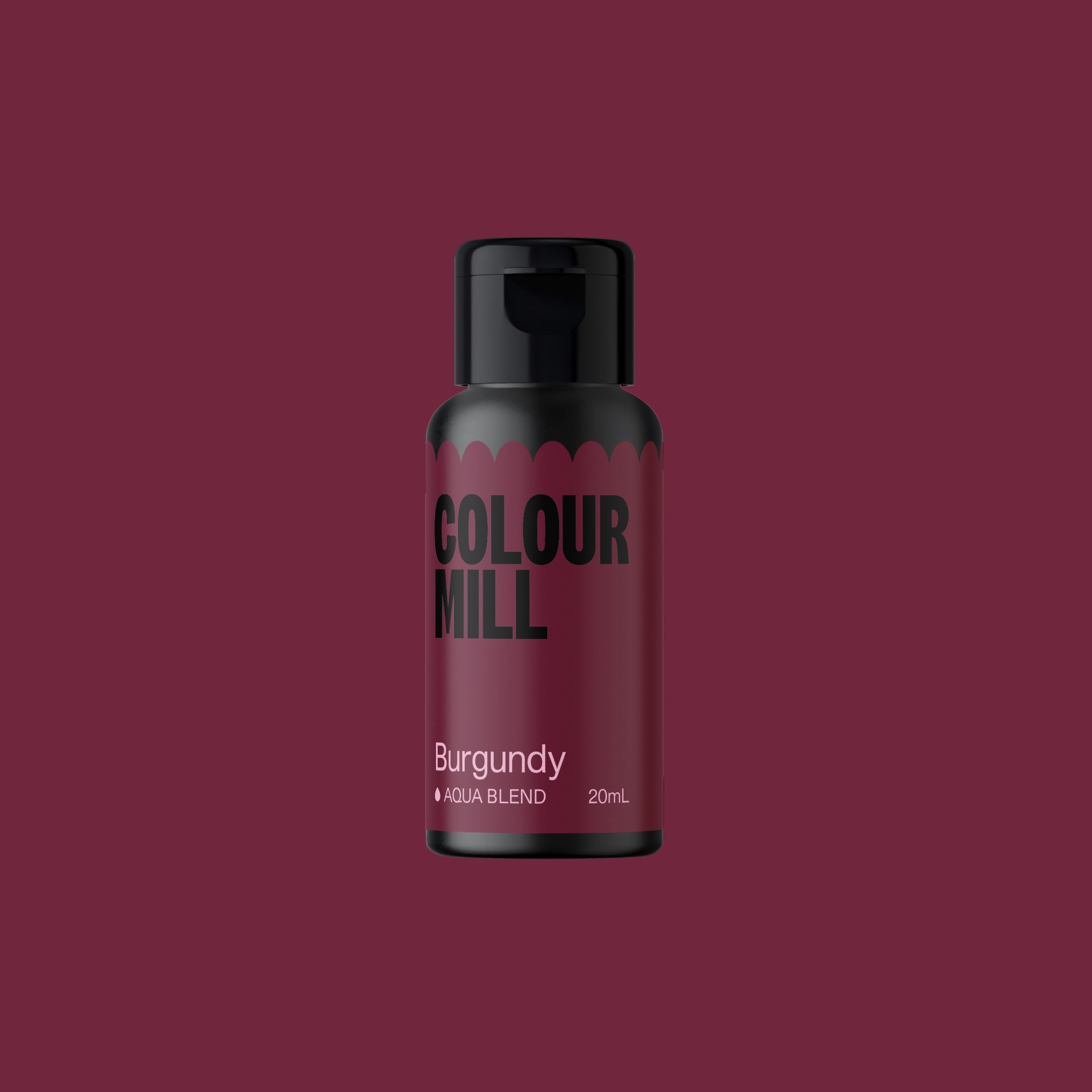 Colour Mill Aqua Blend Food Colouring - Burgundy (20ml)