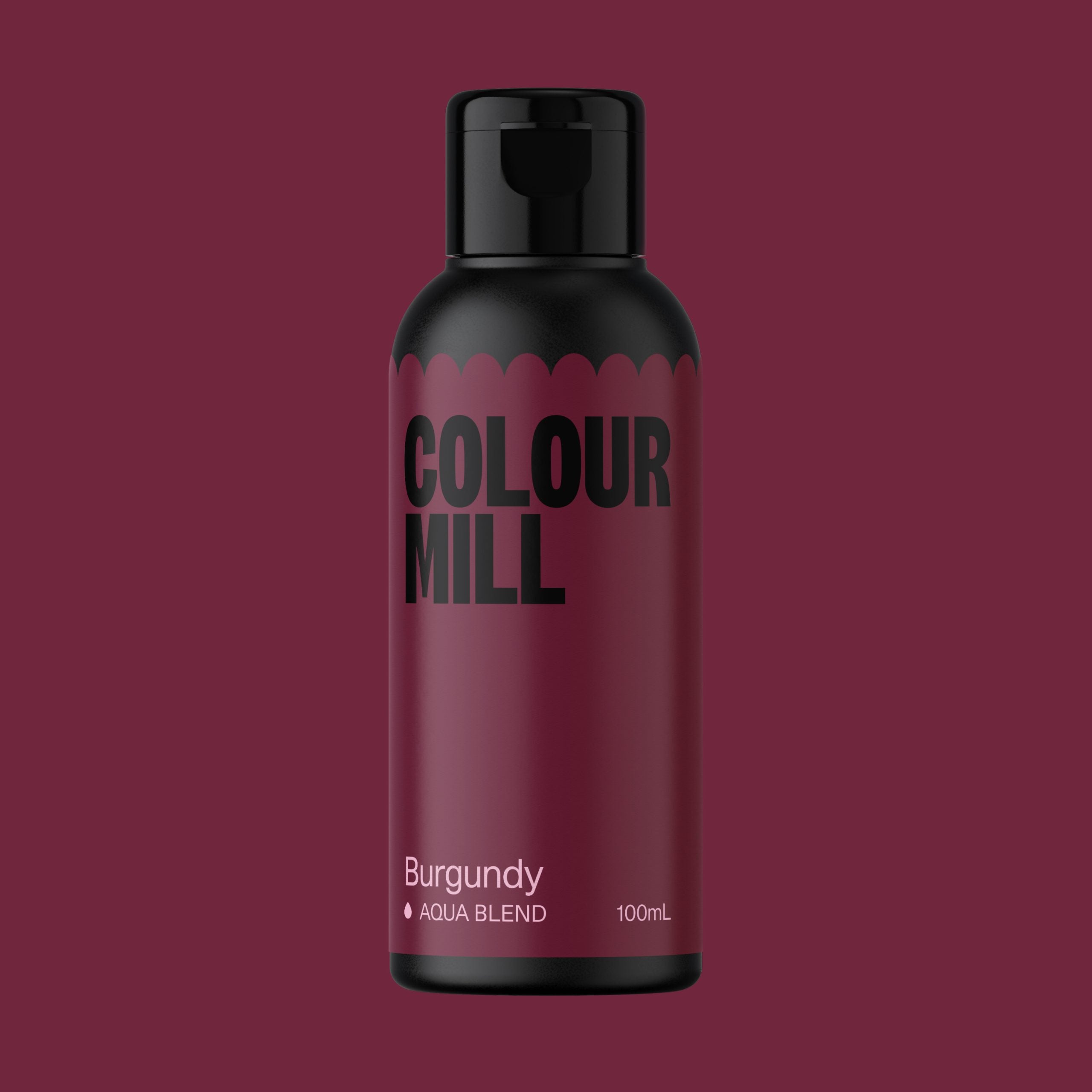 Colour Mill Aqua Blend Food Colouring - Burgundy (100ml)