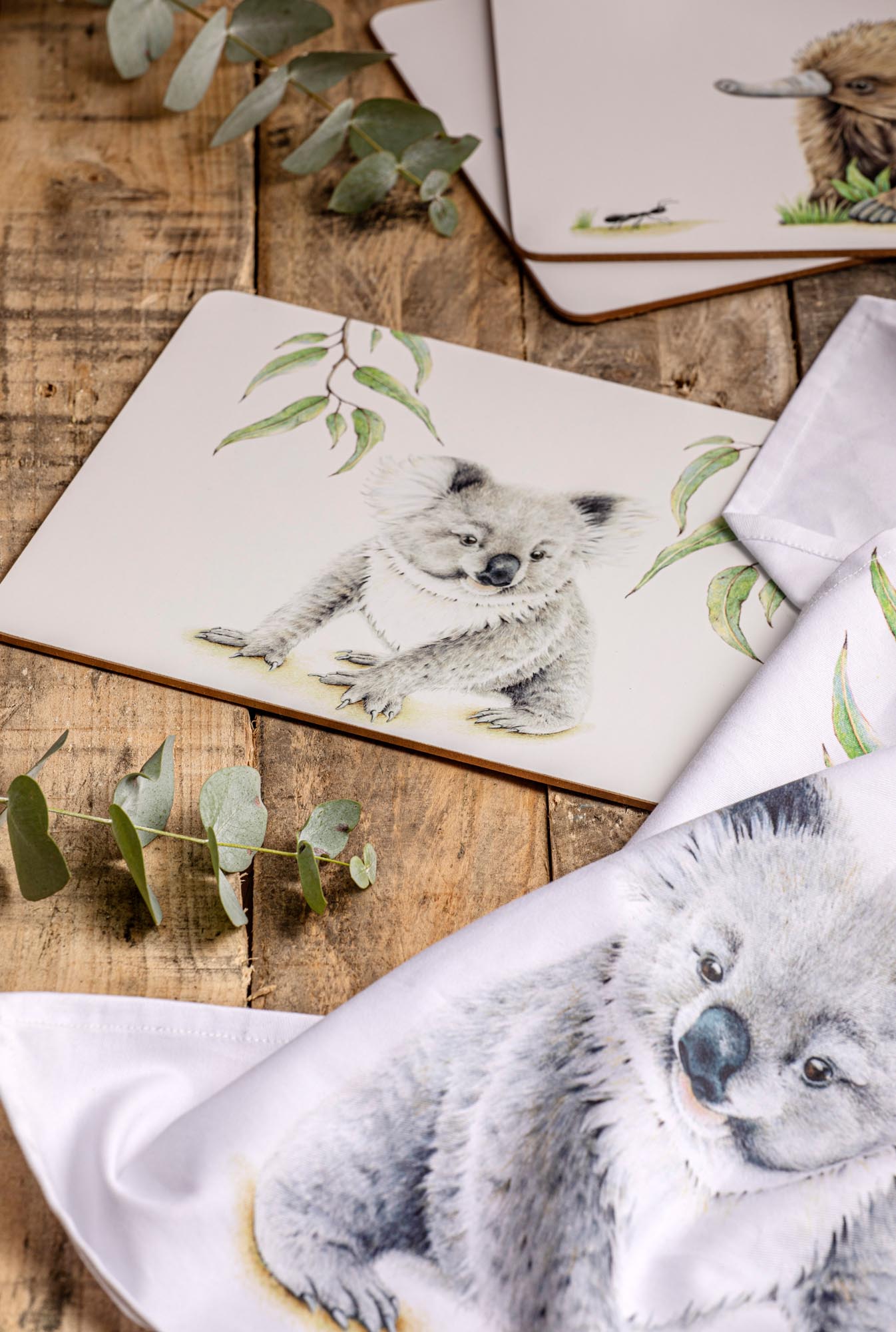 Ashdene Bush Buddies 6pk Placemat