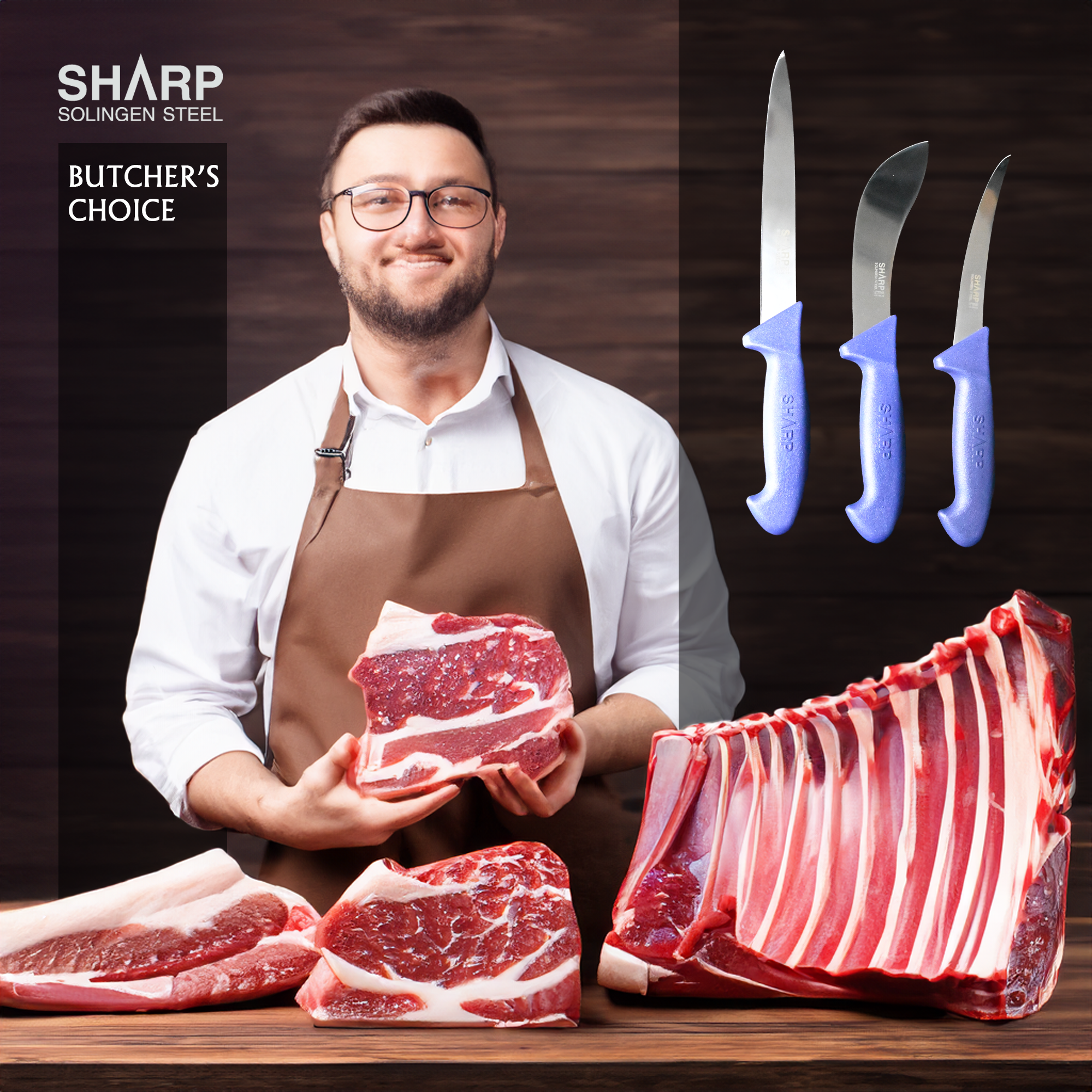 Sharp Knives 3pc Fisherman’s Kit