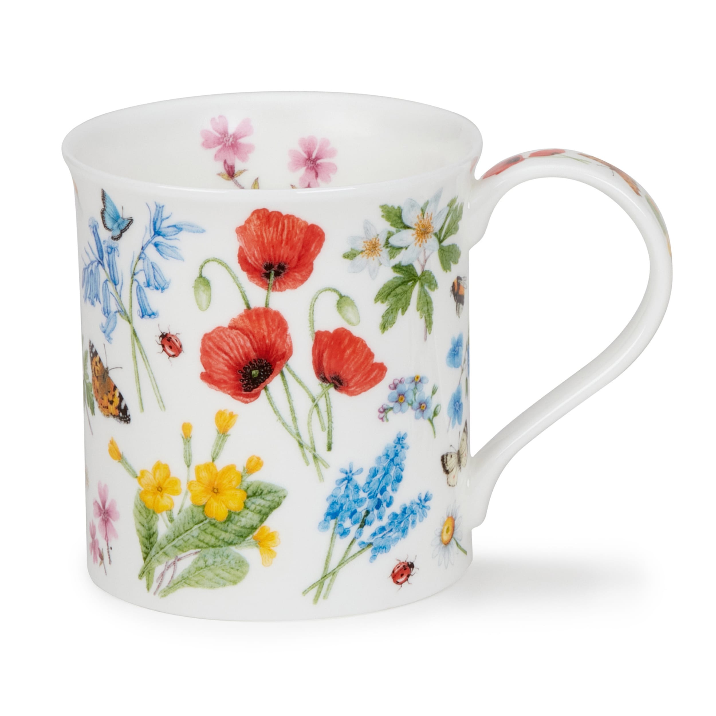 Dunoon Bute Wild Flowers Poppy Mug 300ml