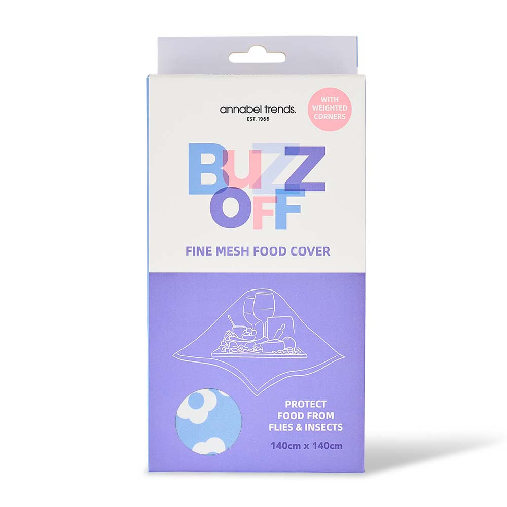 Annabel Trends Buzz Off Food Cover White Spot