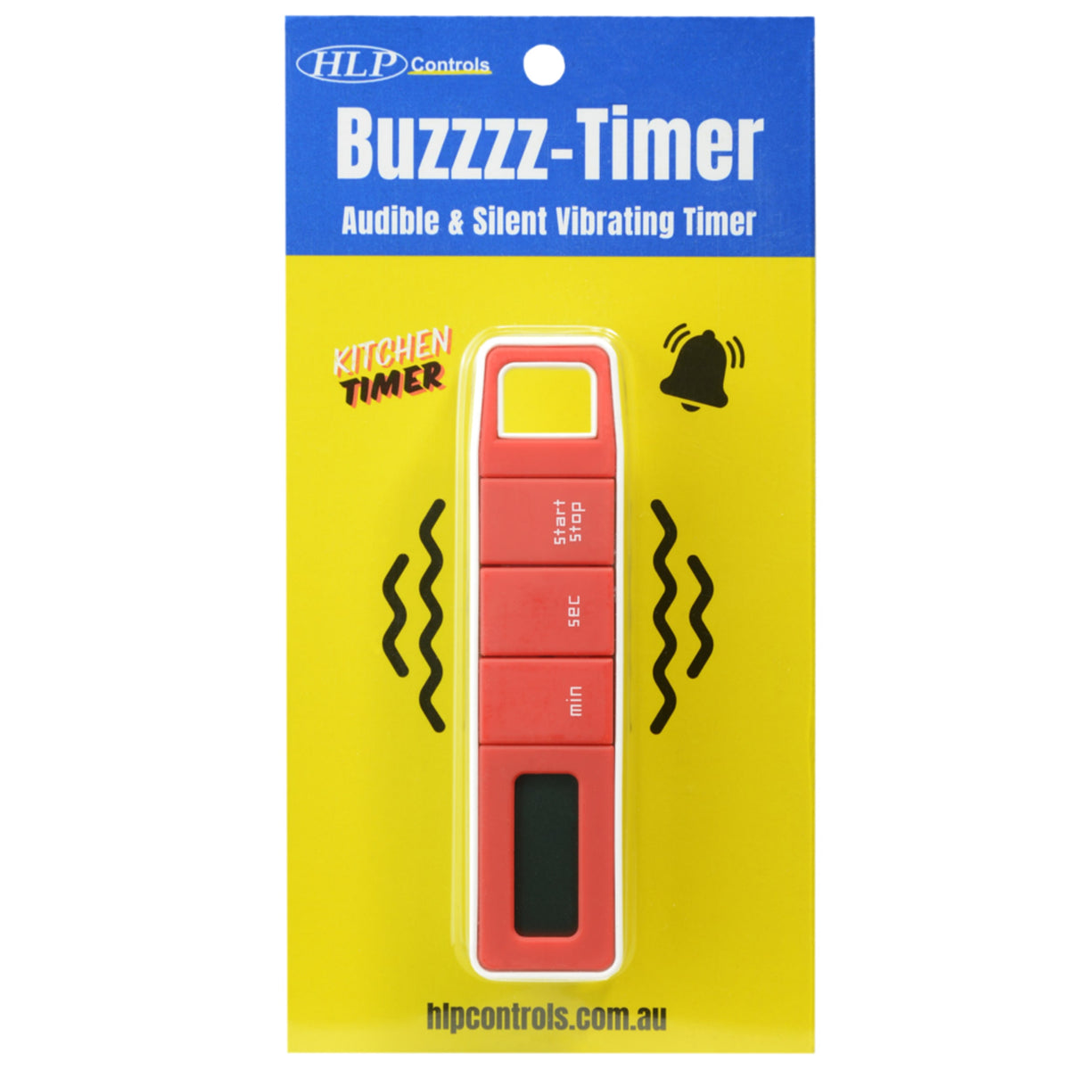 HLP PLA-068 Buzzzz Timer Vibrating & Beeping Digital Timer