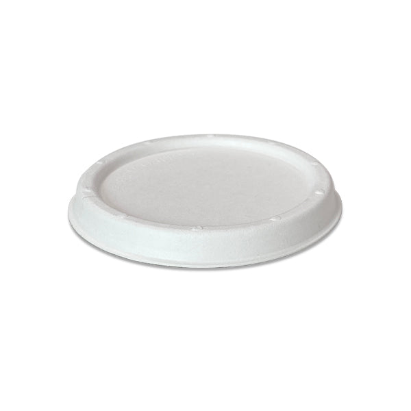 ecoware Sugarcane Lid Fits 4oz Sugarcane Cup (Carton of 2000)