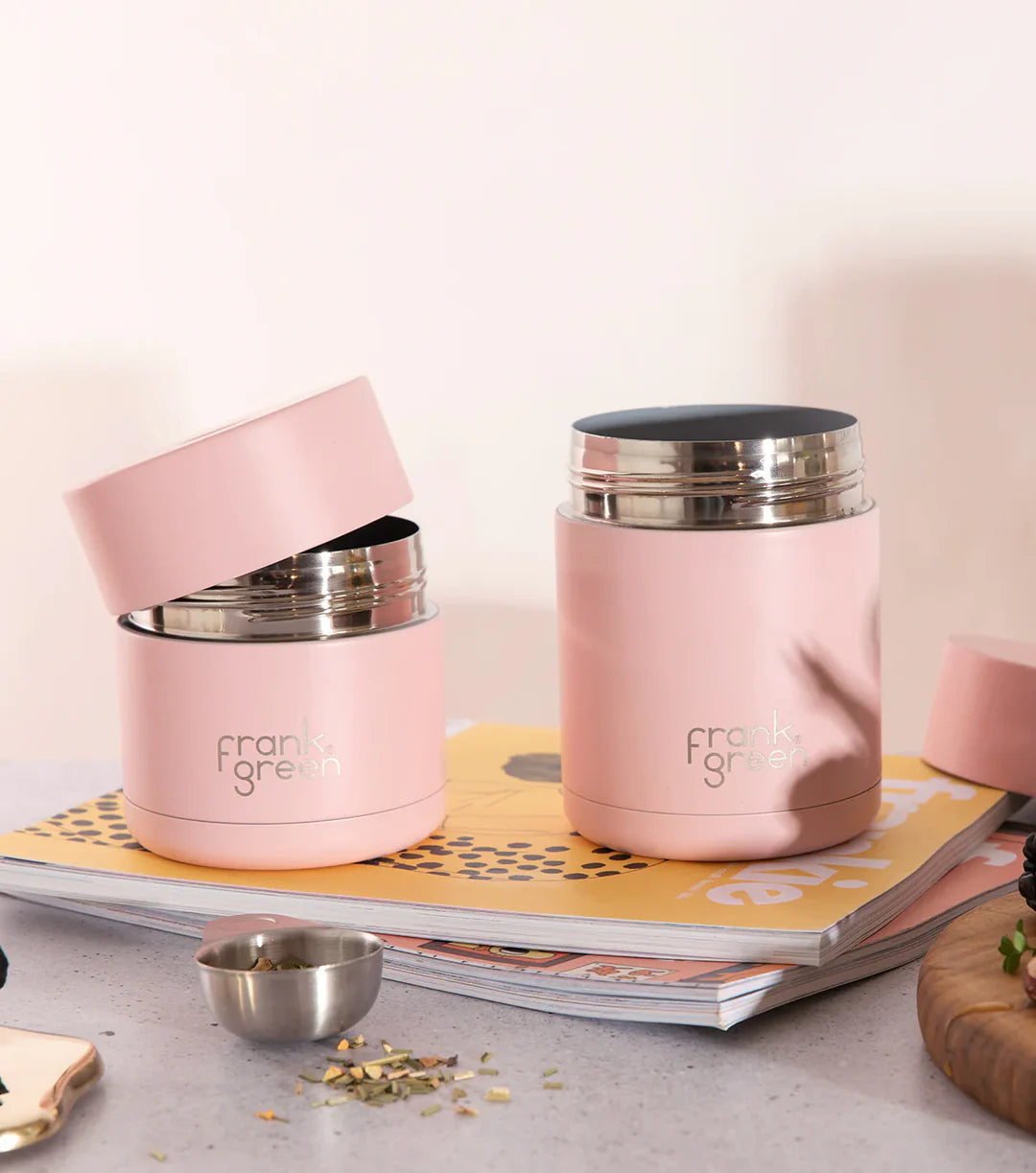 Frank Green 10oz Ceramic Food Container - Blushed