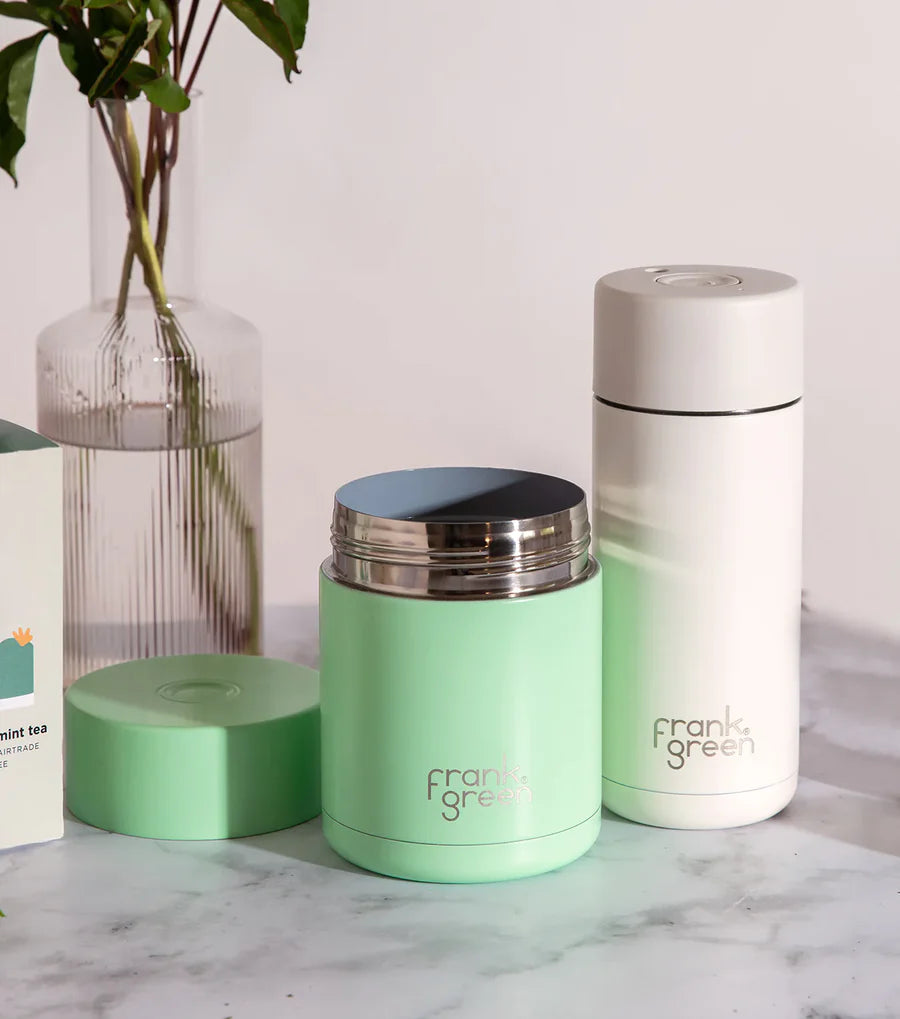 Frank Green 10oz Ceramic Food Container - Mint Gelato