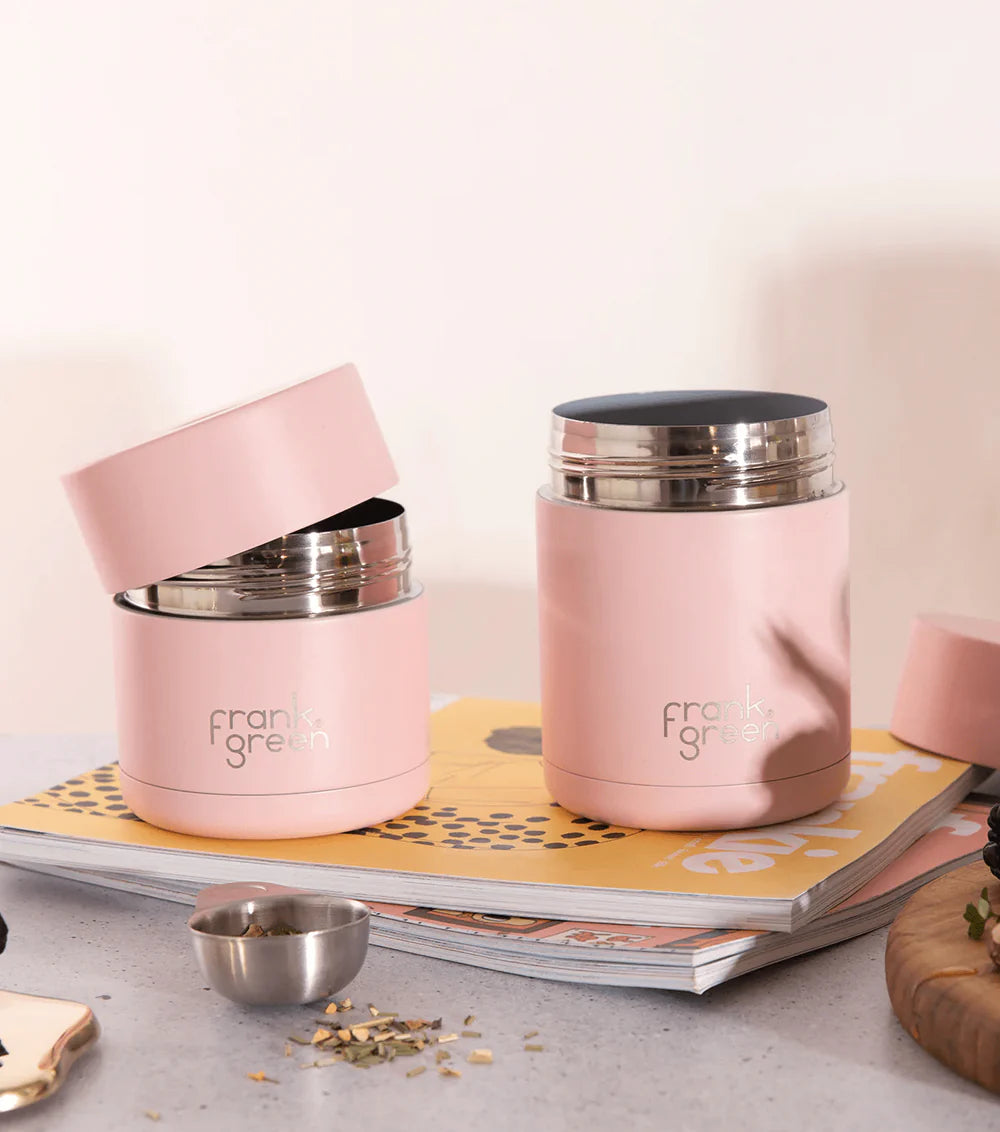 frank green 16oz Ceramic Food Container - Blushed