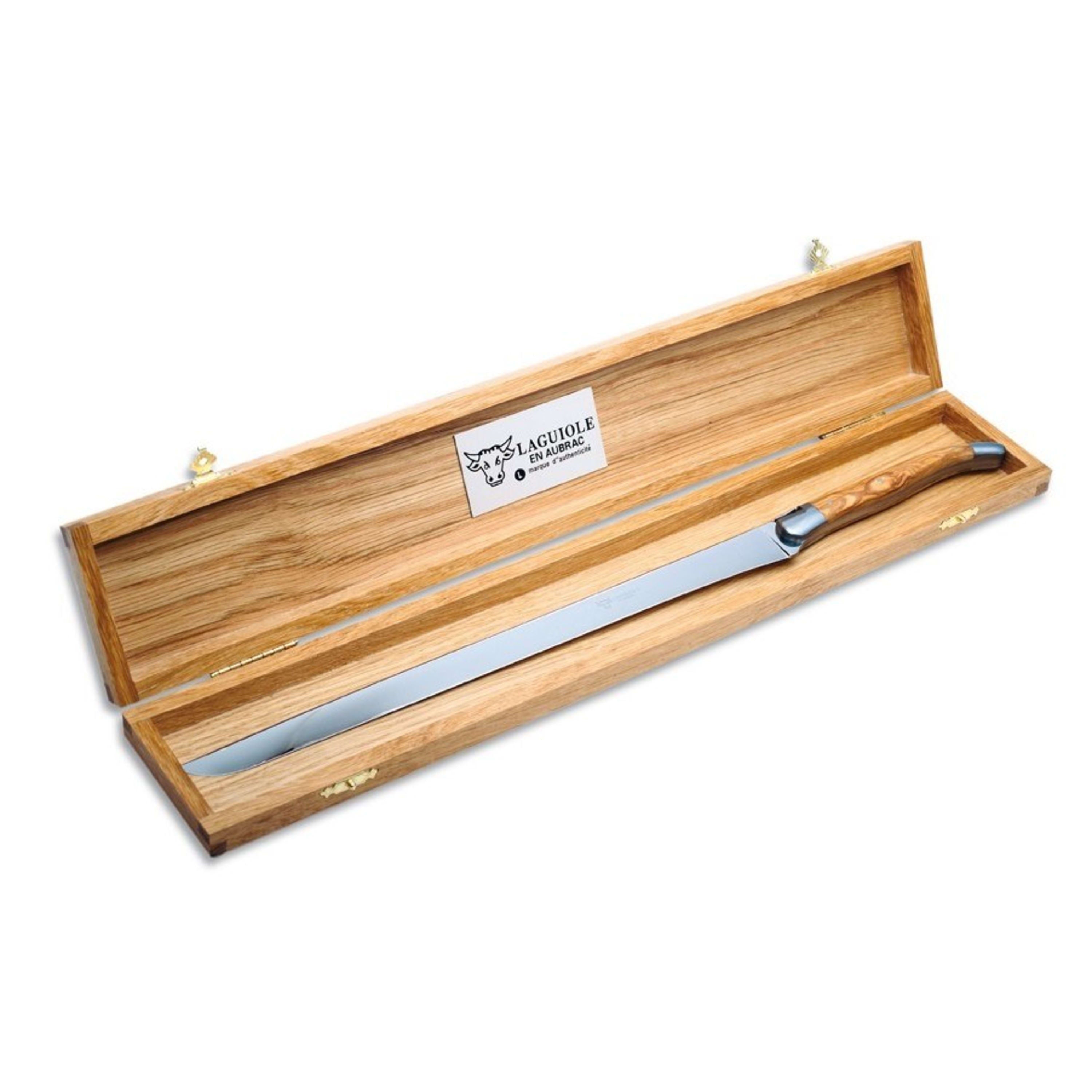 Laguiole en Aubrac Ham Knife - Juniper Wood