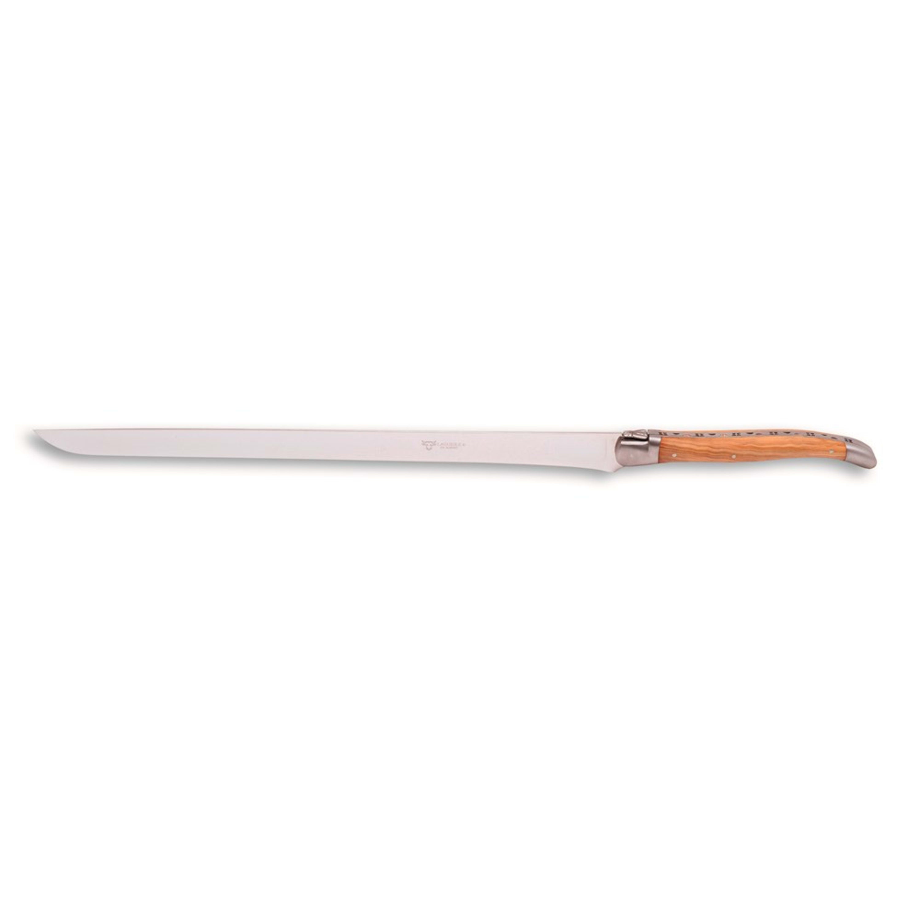 Laguiole en Aubrac Ham Knife - Olive Wood