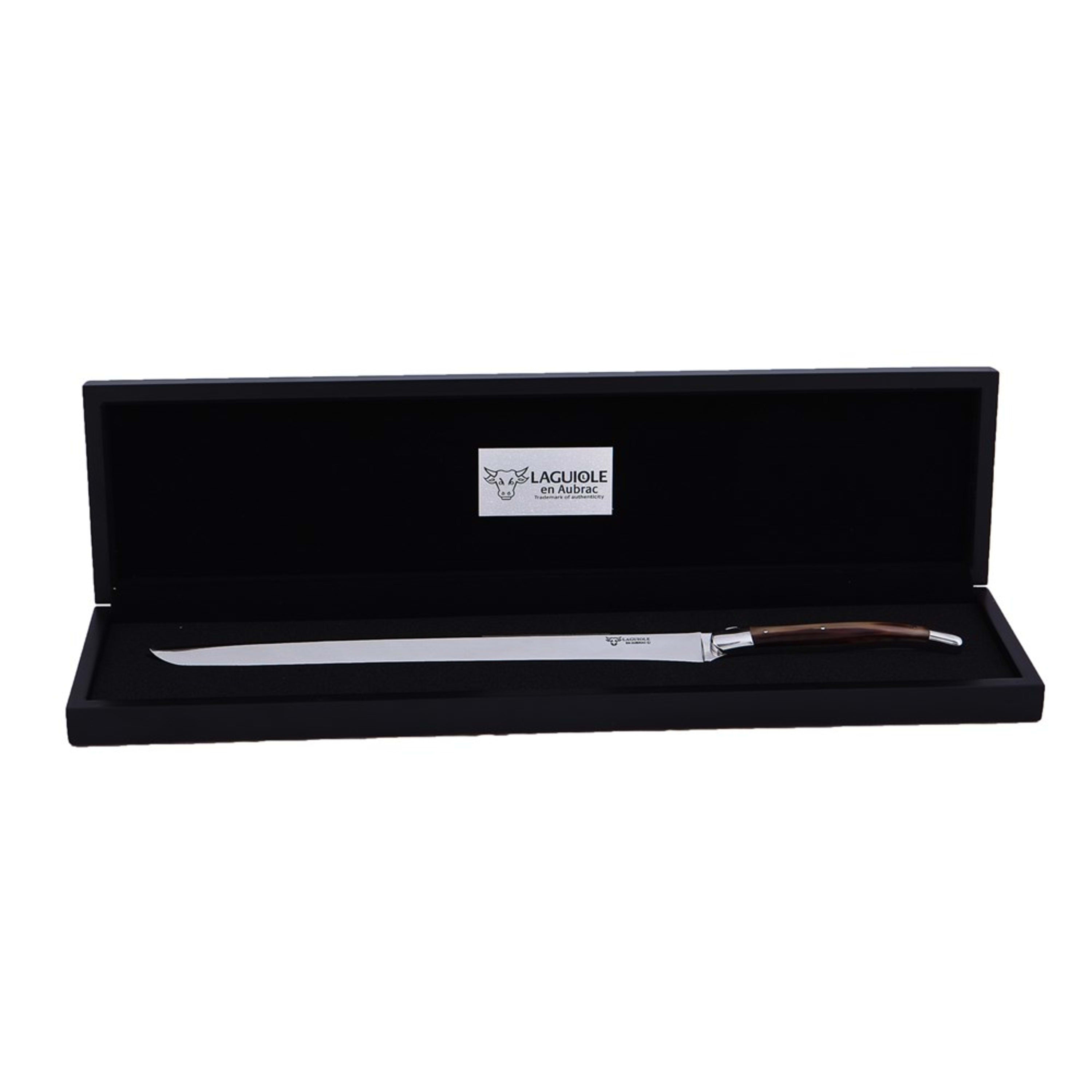 Laguiole en Aubrac Ham Knife - Solid Horn