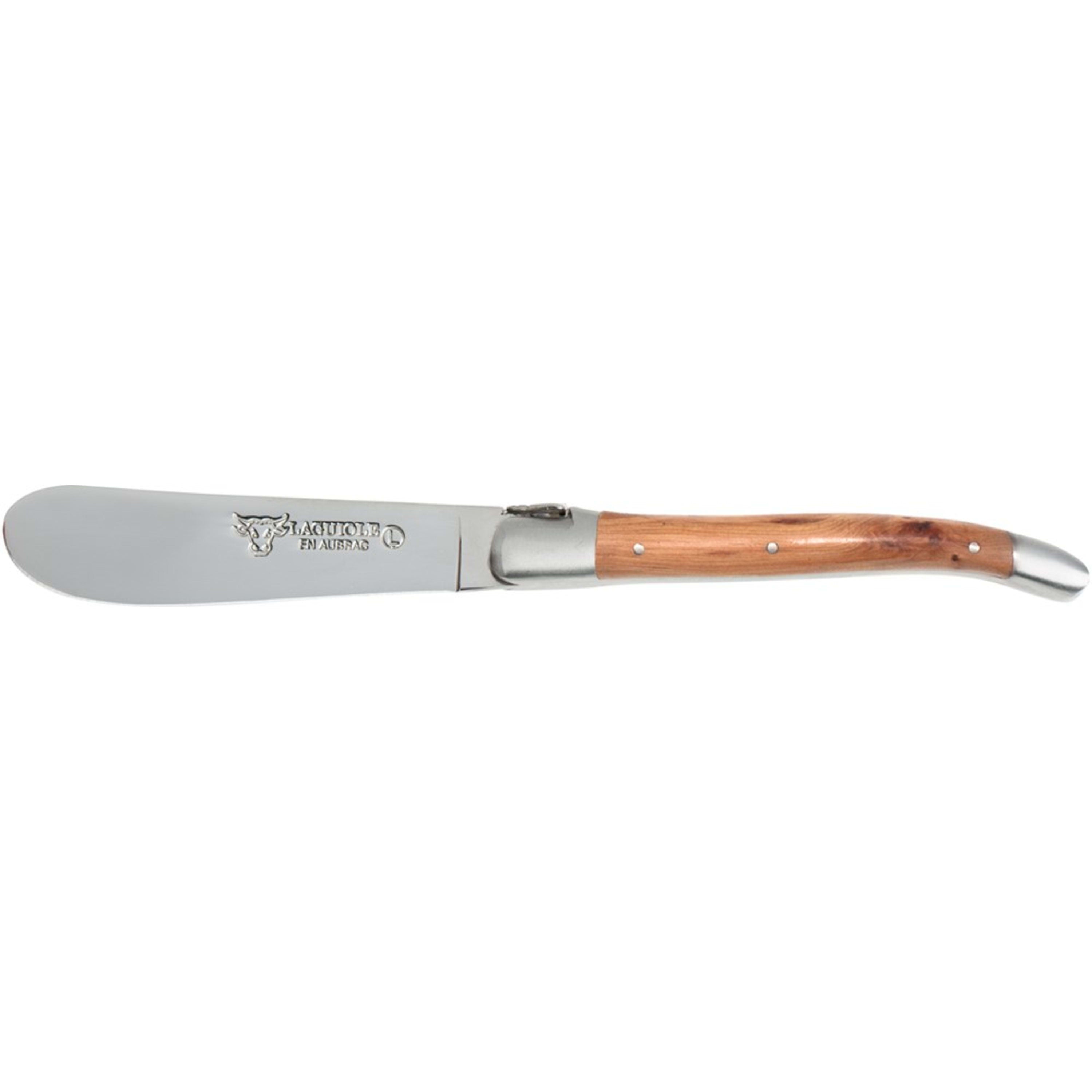Laguiole en Aubrac Pate & Butter Knife - Juniper Wood
