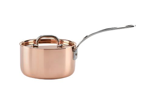 Samuel Groves 16cm Copper Saucepan W Lid