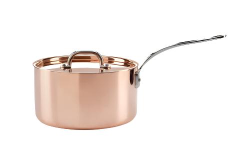 Samuel Groves 20cm Copper Saucepan W Lid