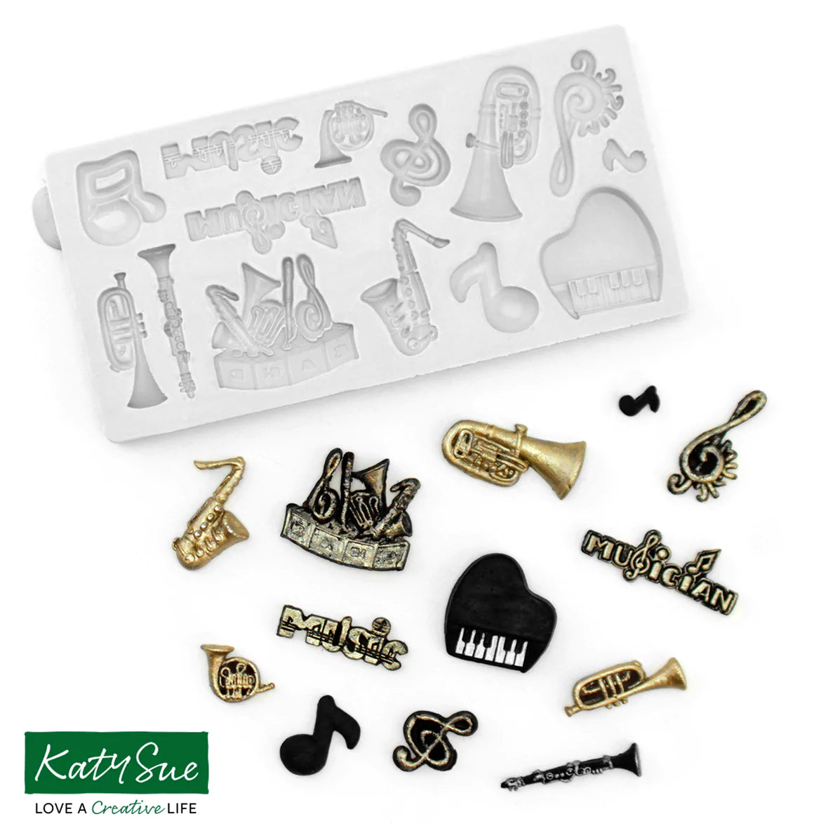 LOYAL Silicone Mould Miniature Music Set