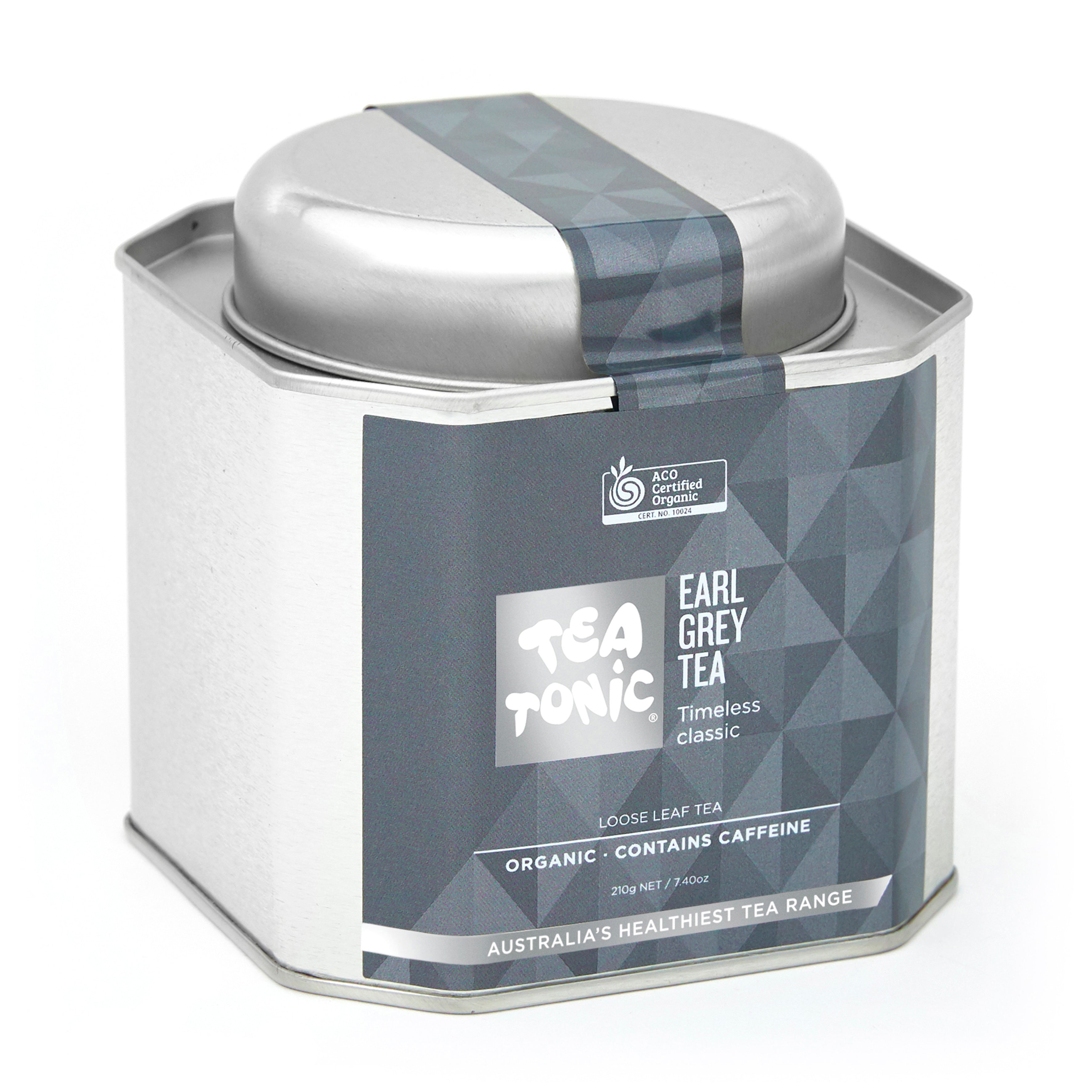 Tea Tonic Earl Grey Tea - Loose Leaf Tin