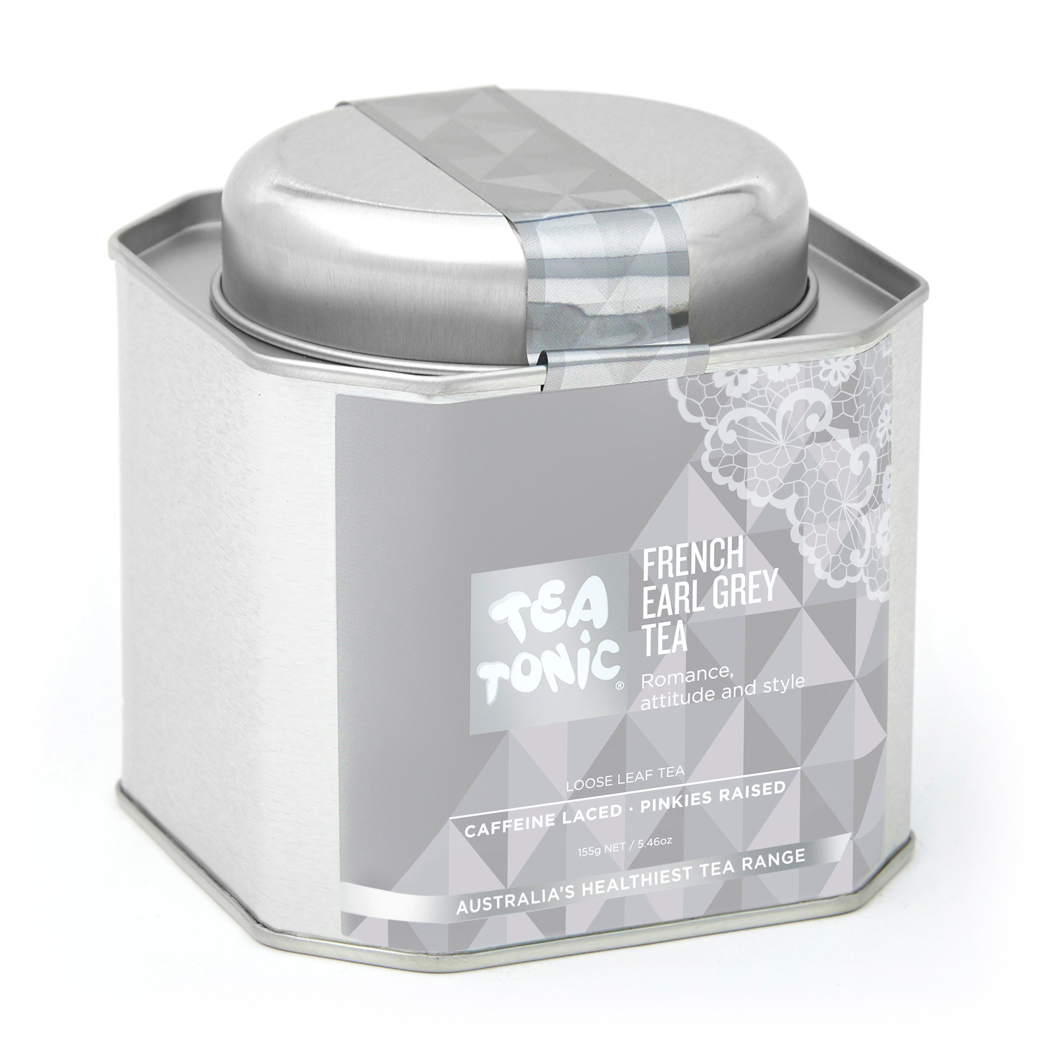 Tea Tonic French Earl Grey Tea Loose Leaf Tin