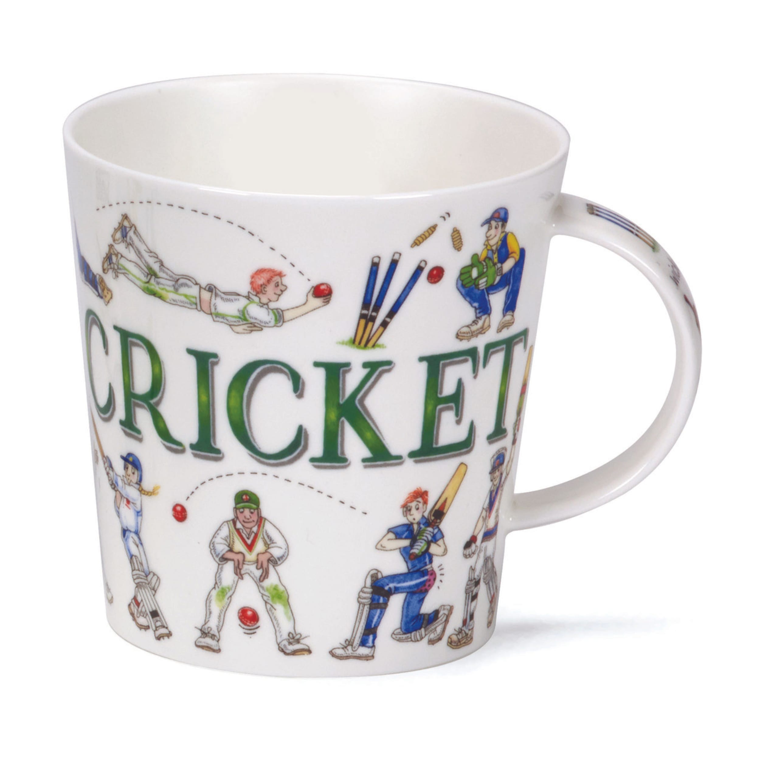 Dunoon Cairngorm Sporting Antics Cricket Mug 480ml