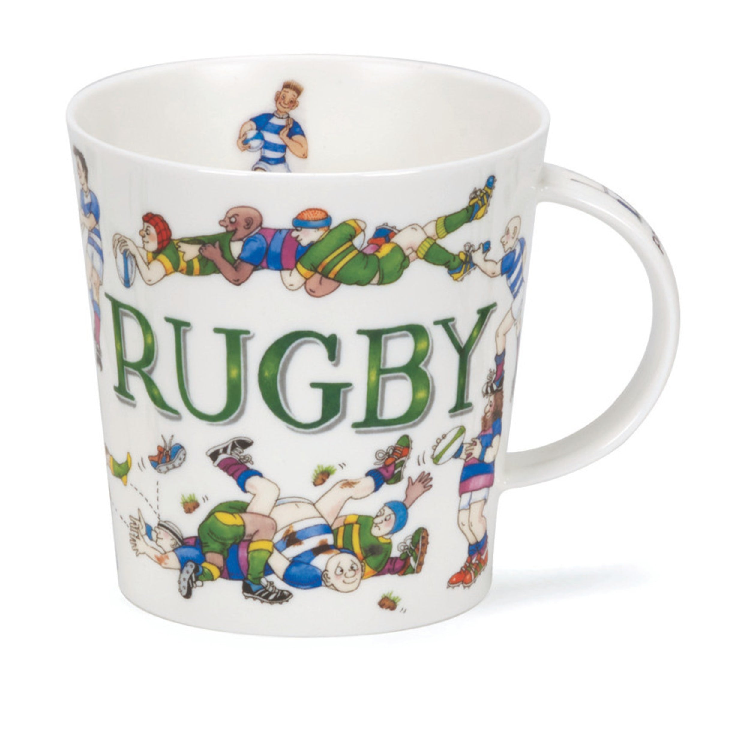Dunoon Cairngorm Sporting Antics Rugby Mug 480ml