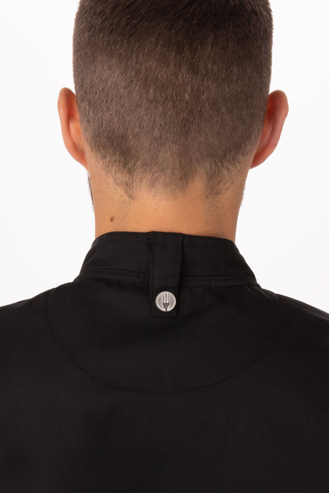 Chef Works Bowden Men's Chef Jacket - Black